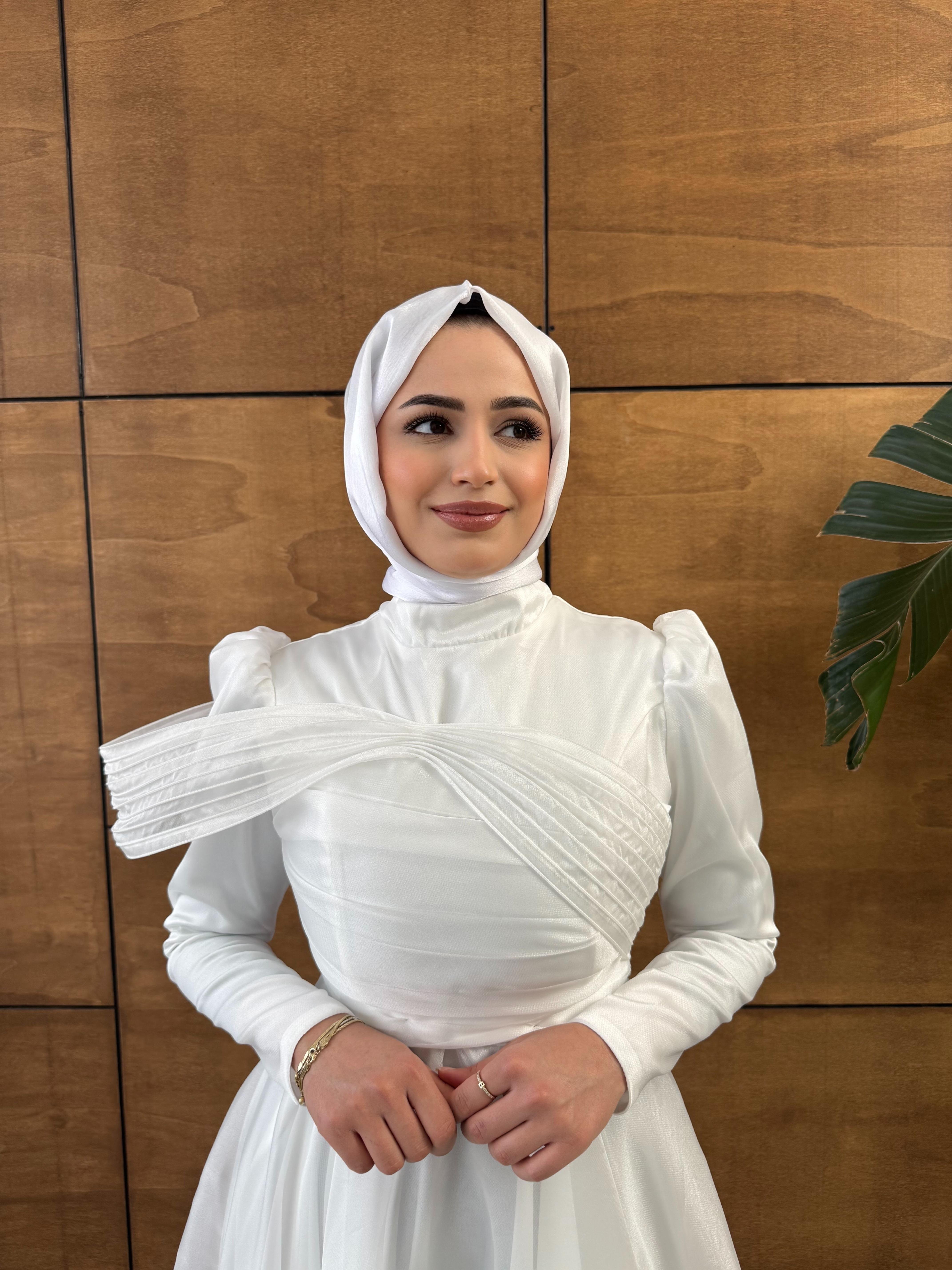 BEYHAN BUTİKFatma Abiye Beyaz