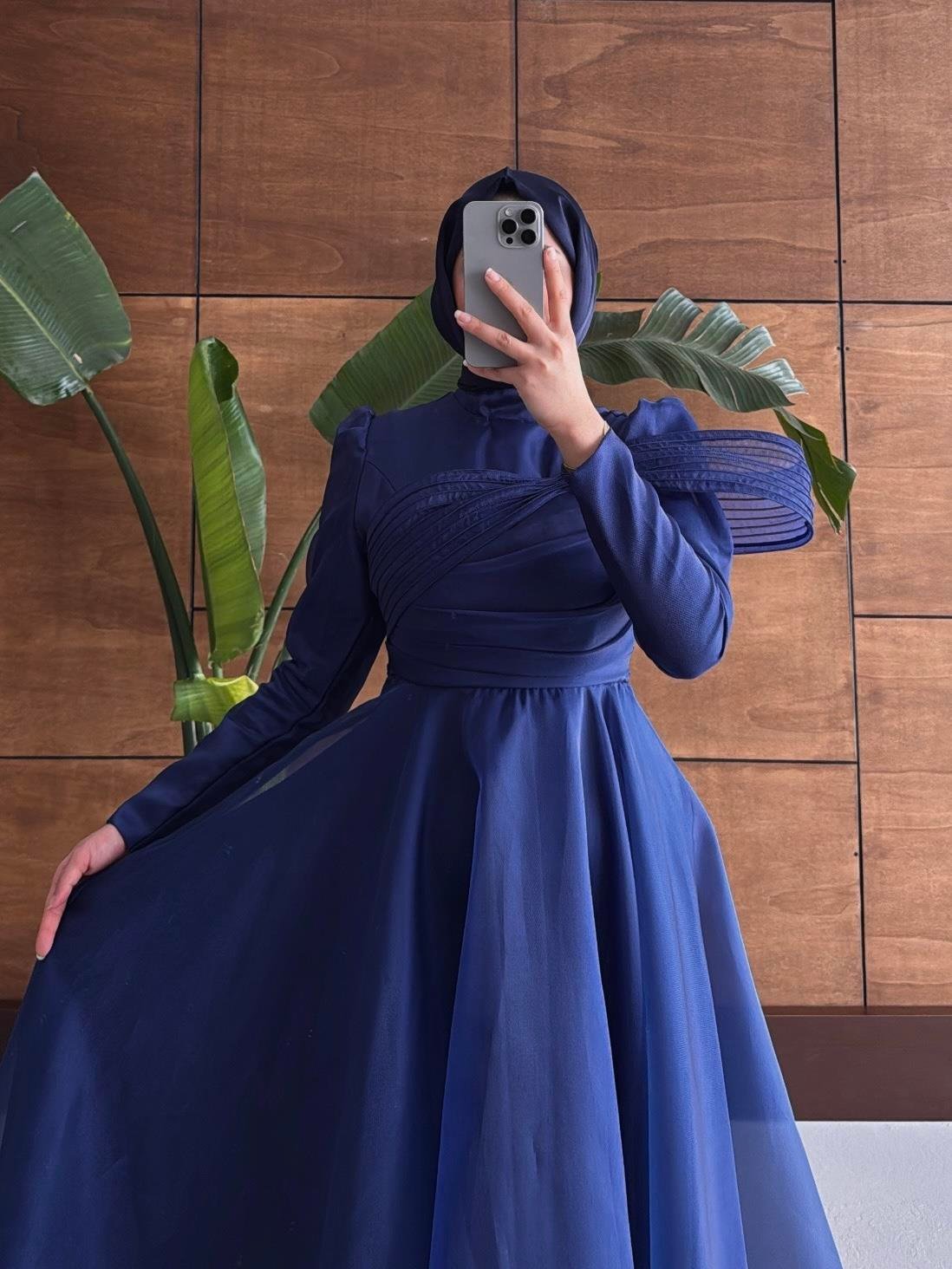 BEYHAN BUTİKFatma Abiye Lacivert