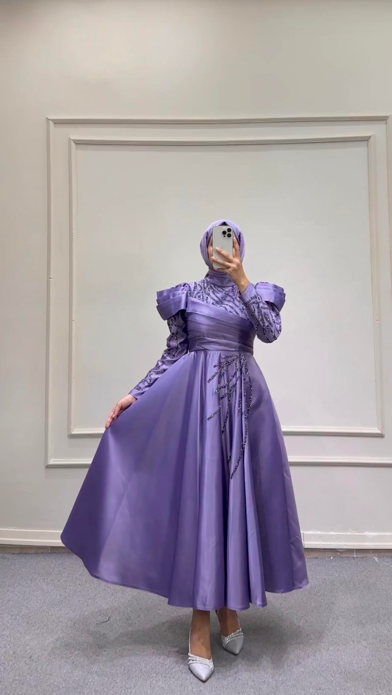 BEYHAN BUTİKHürrem Abiye Lila