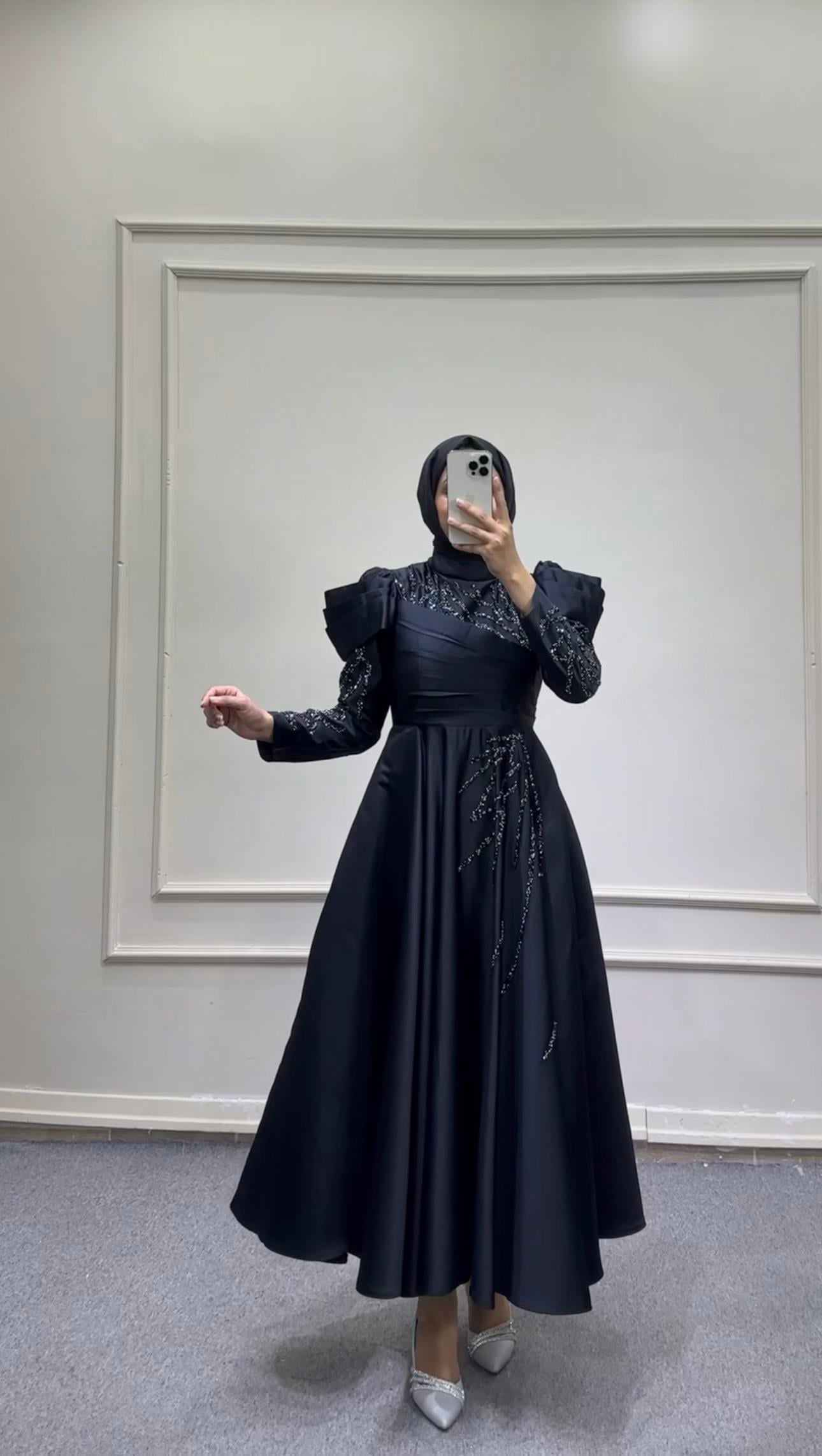 BEYHAN BUTİKHürrem Abiye Siyah