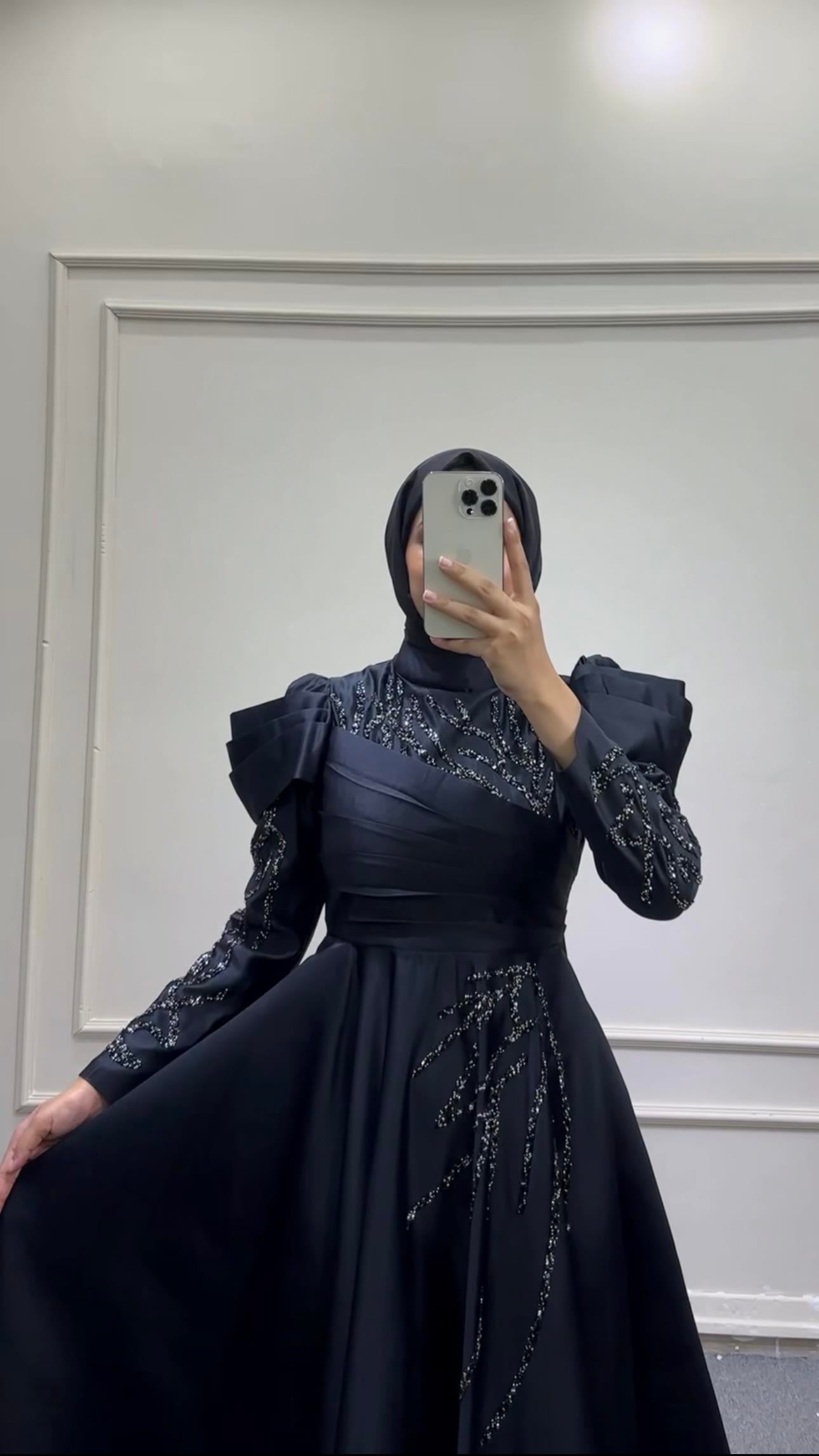 BEYHAN BUTİKHürrem Abiye Siyah