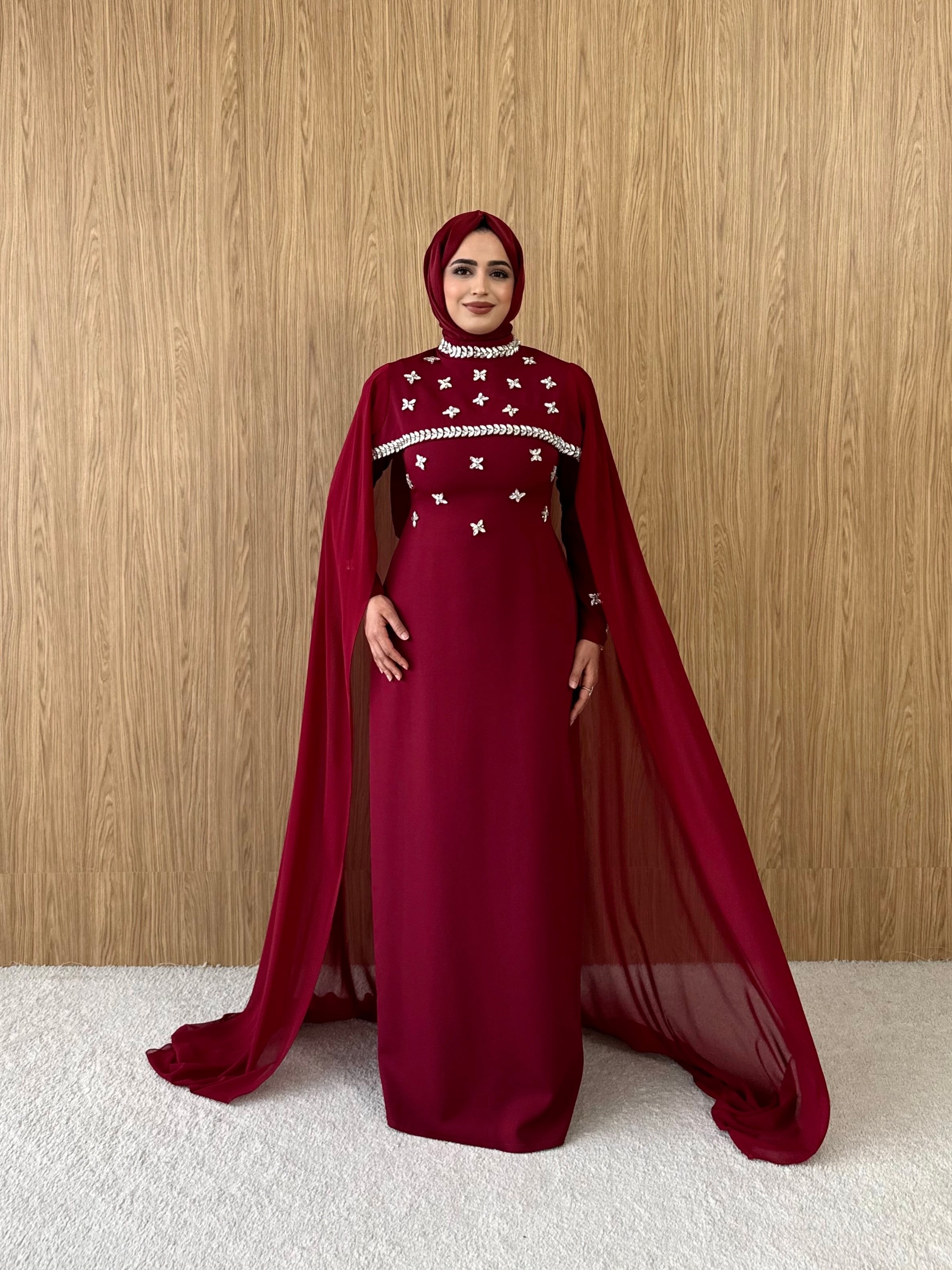 BEYHAN BUTİKKelebek Bordo
