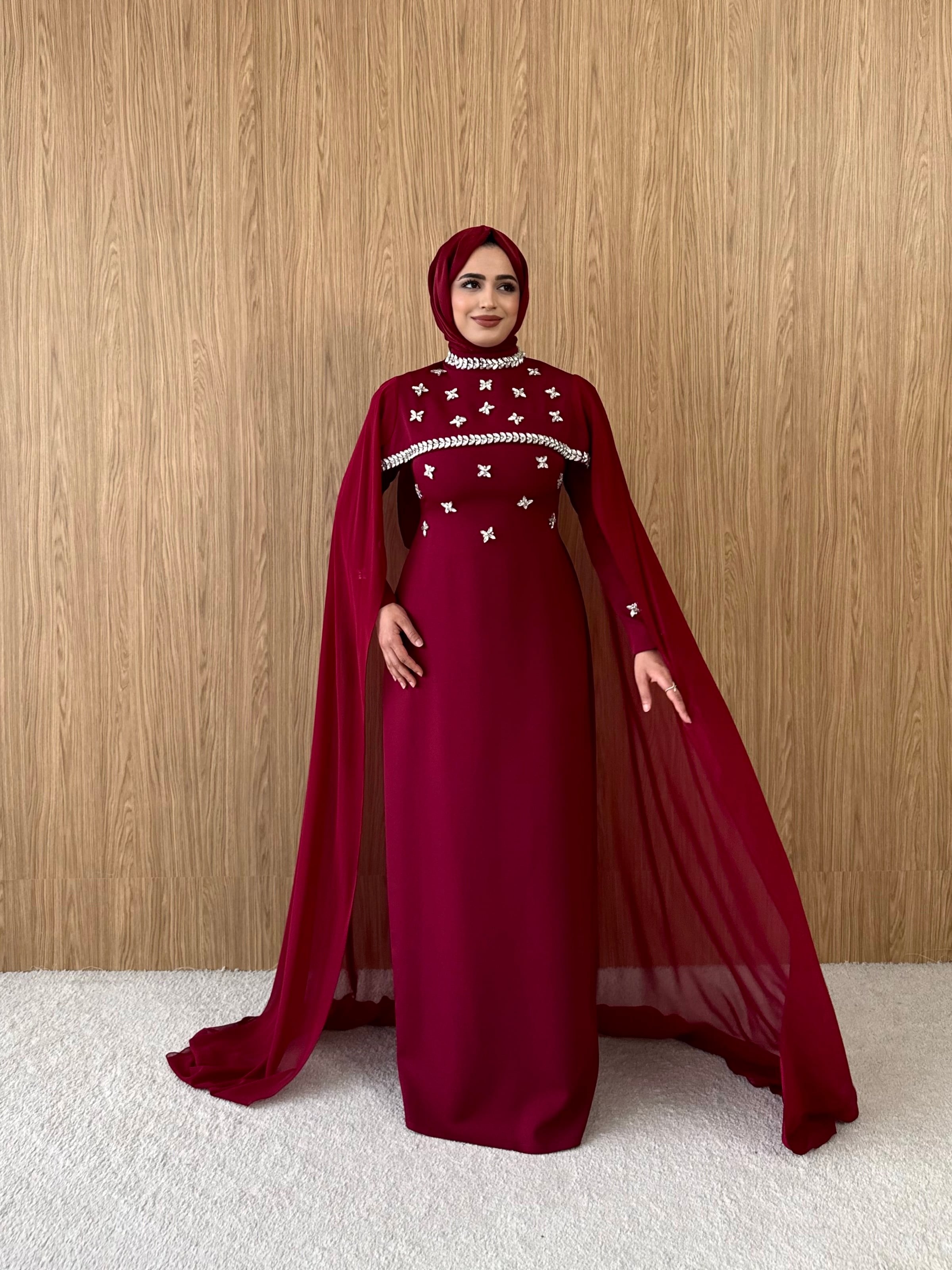 BEYHAN BUTİKKelebek Bordo