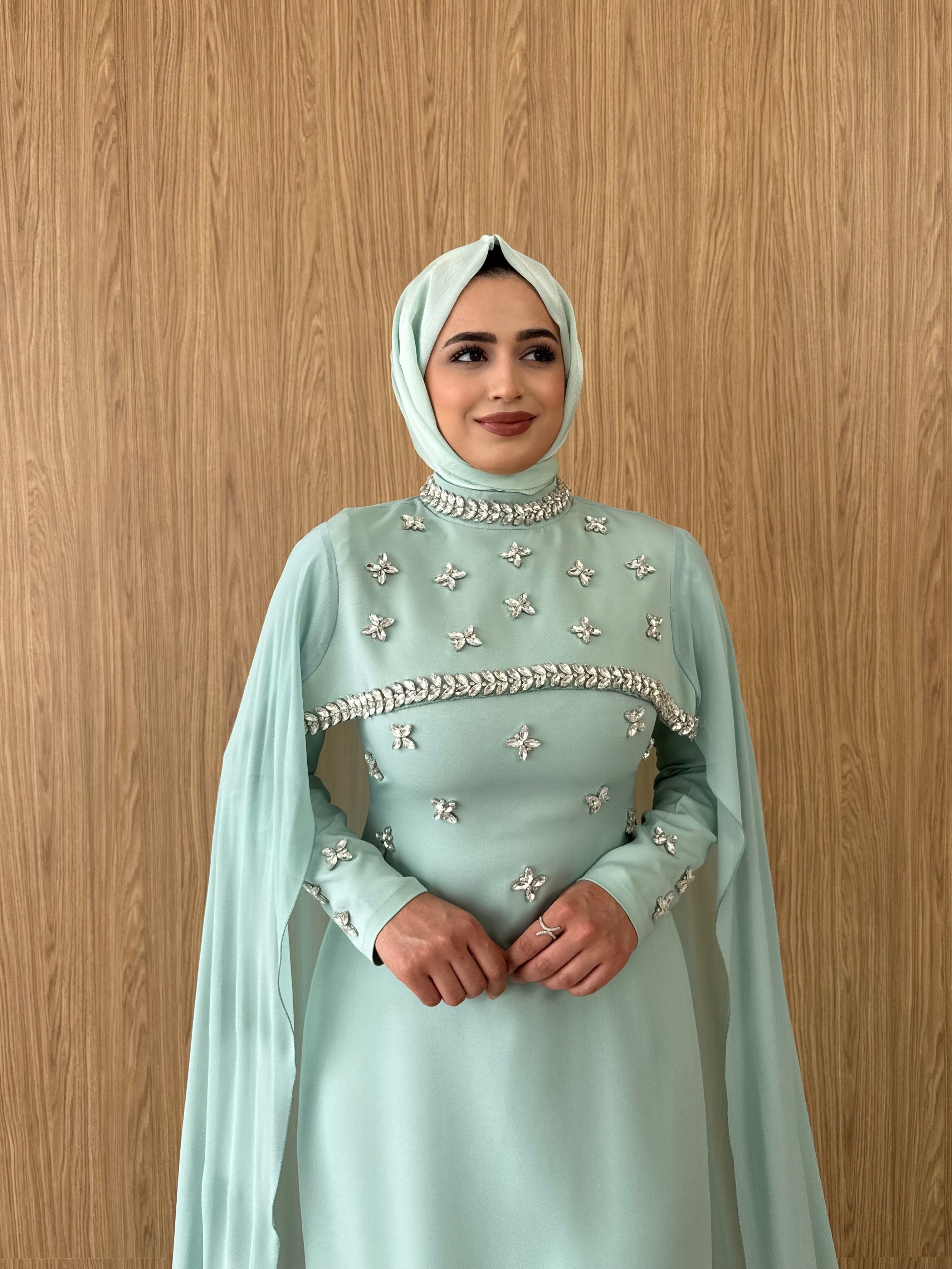 BEYHAN BUTİKKelebek Mint Yeşil