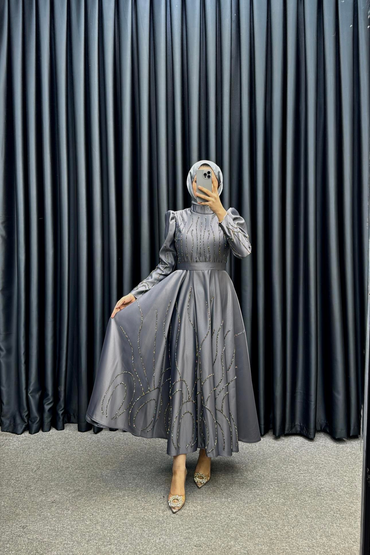 Perla Abiye Füme