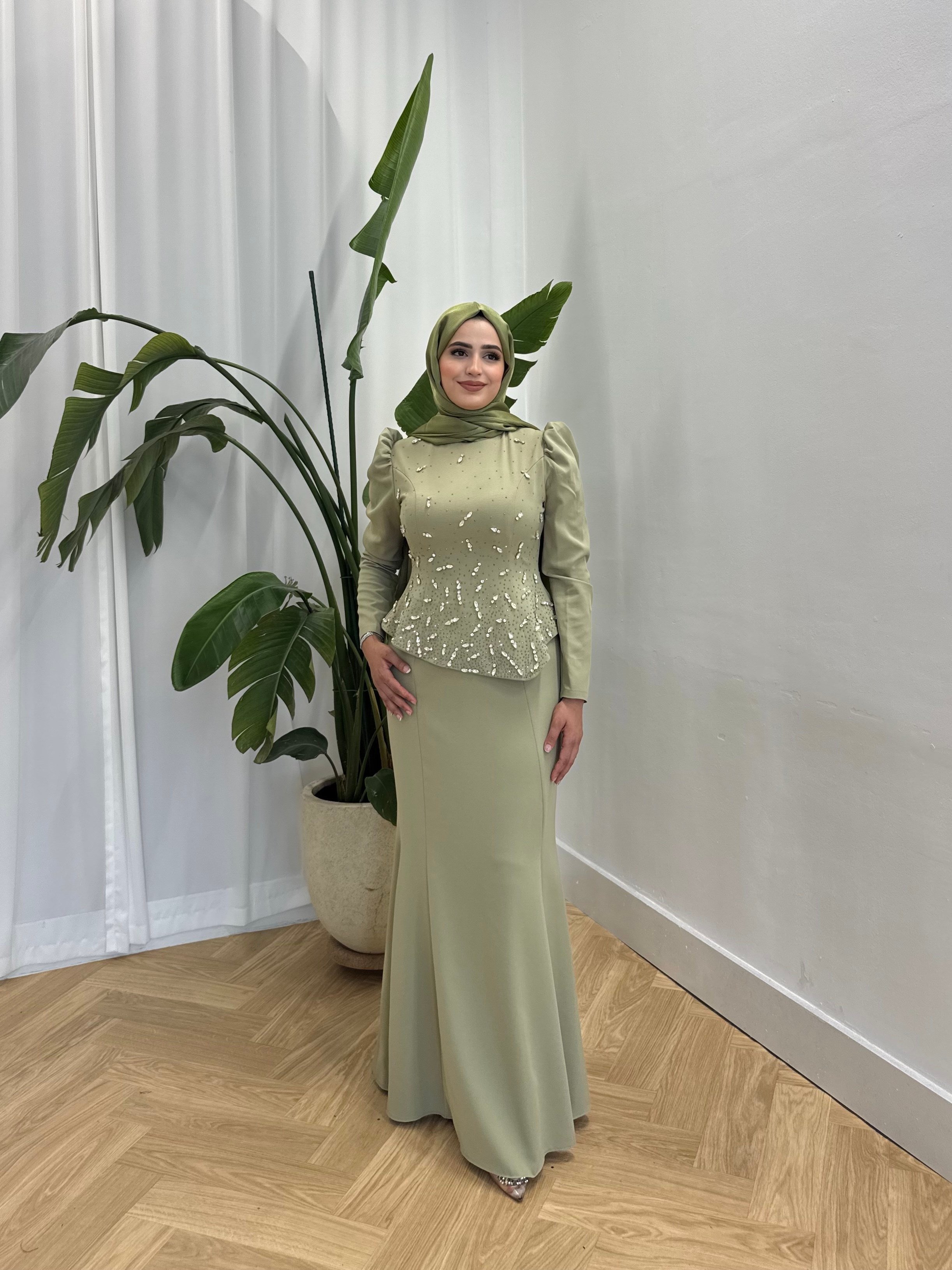 BEYHAN BUTİKSedef Yağ Yeşil 