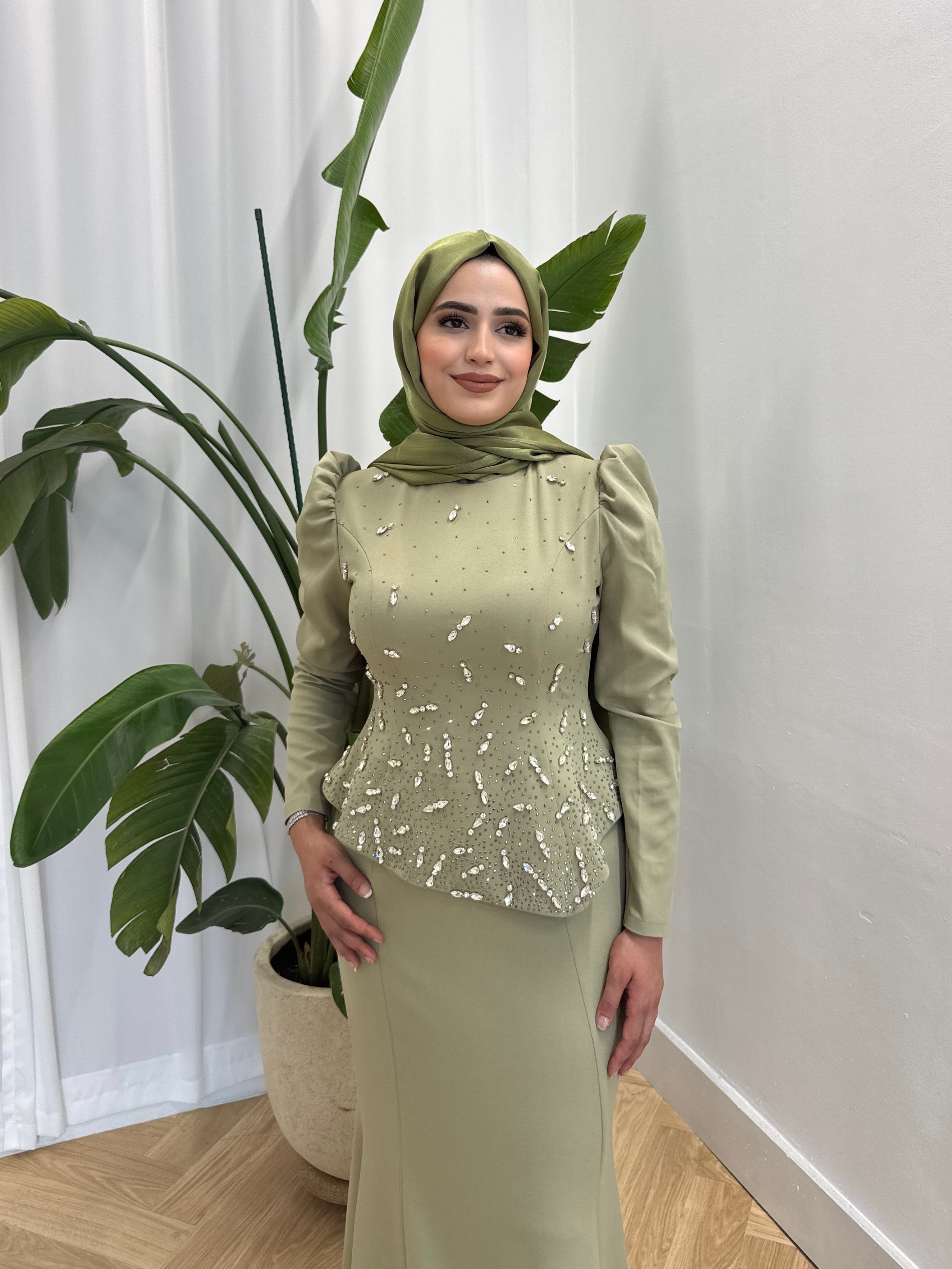 BEYHAN BUTİKSedef Yağ Yeşil 