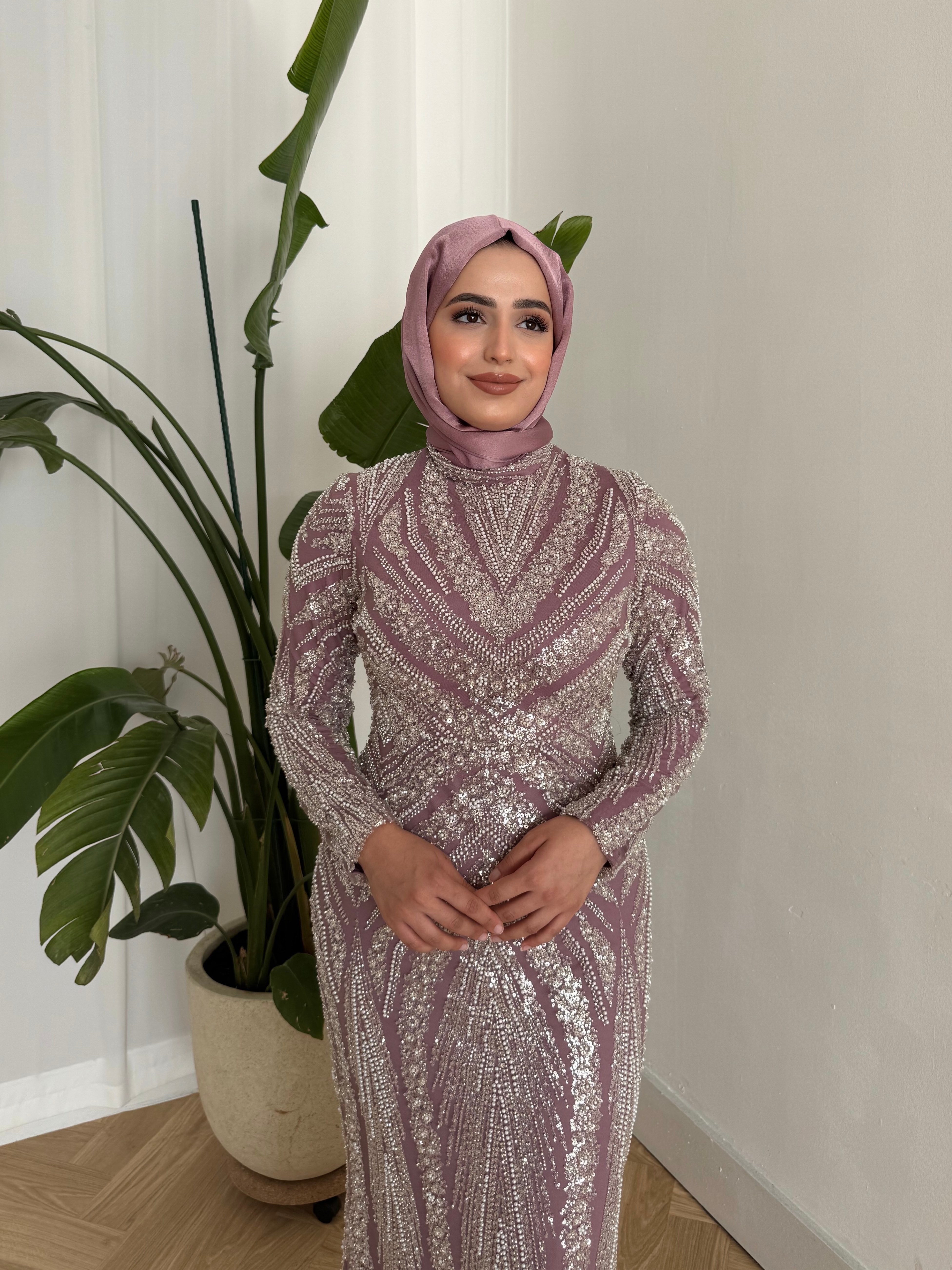 BEYHAN BUTİKSevgi Abiye Gül Kurusu
