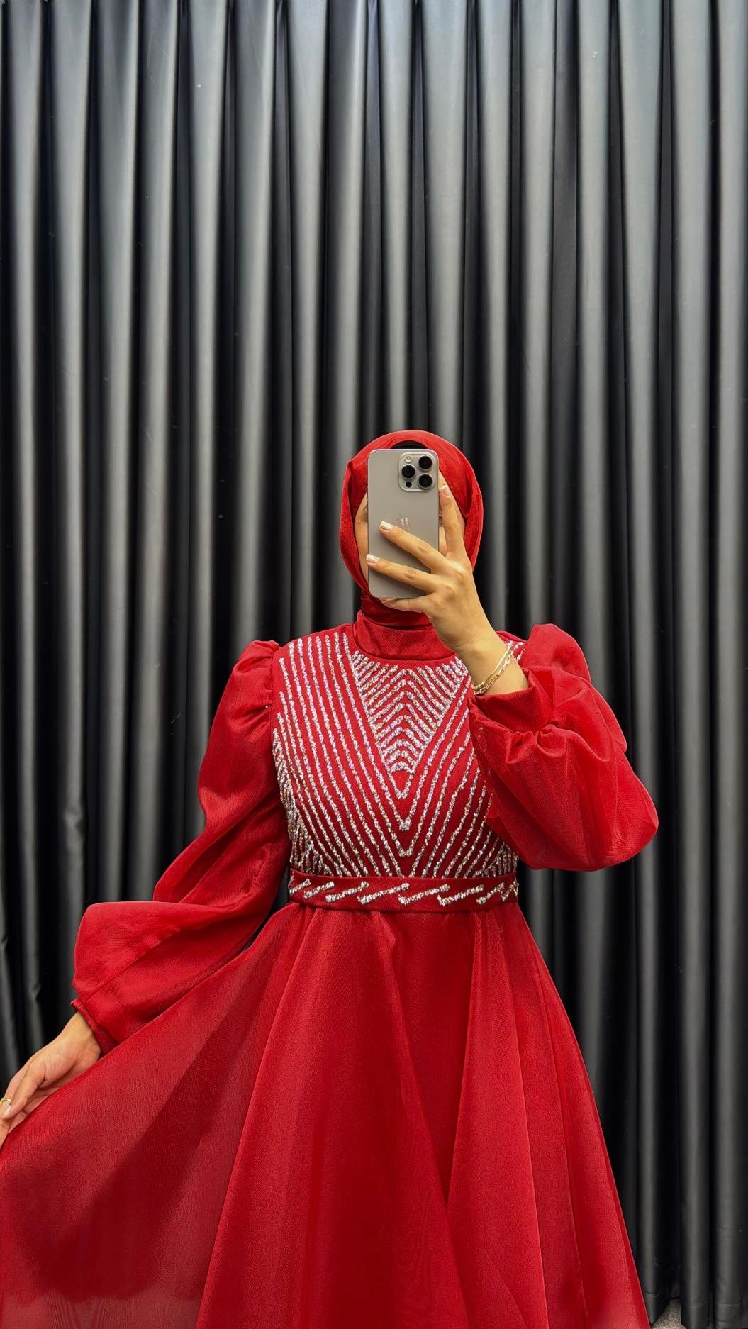 BEYHAN BUTİKZeynep Abiye Kırmızı 