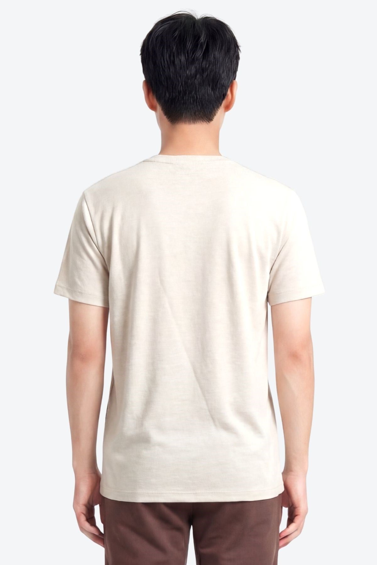 Eva Nakış Detaylı Hakim Yaka Regular Fit Erkek T-Shirt