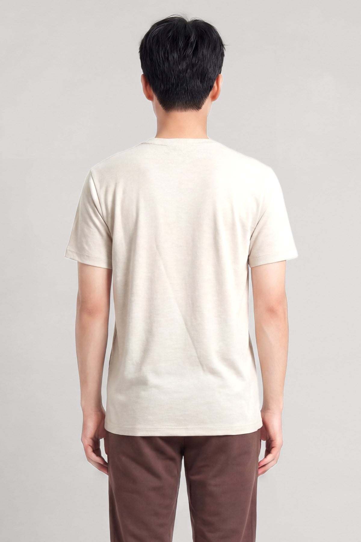 Eva Nakış Detaylı Hakim Yaka Regular Fit Erkek T-Shirt