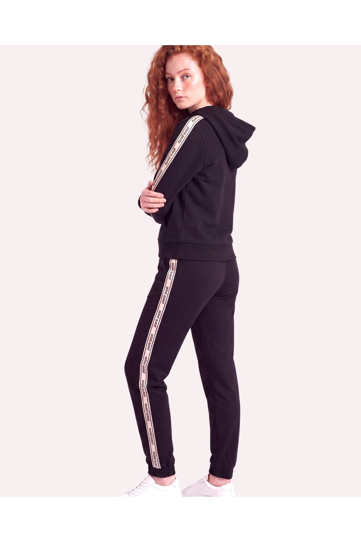 Kadın Raşel Şerit Detaylı Jogger Fit Eşofman Altı