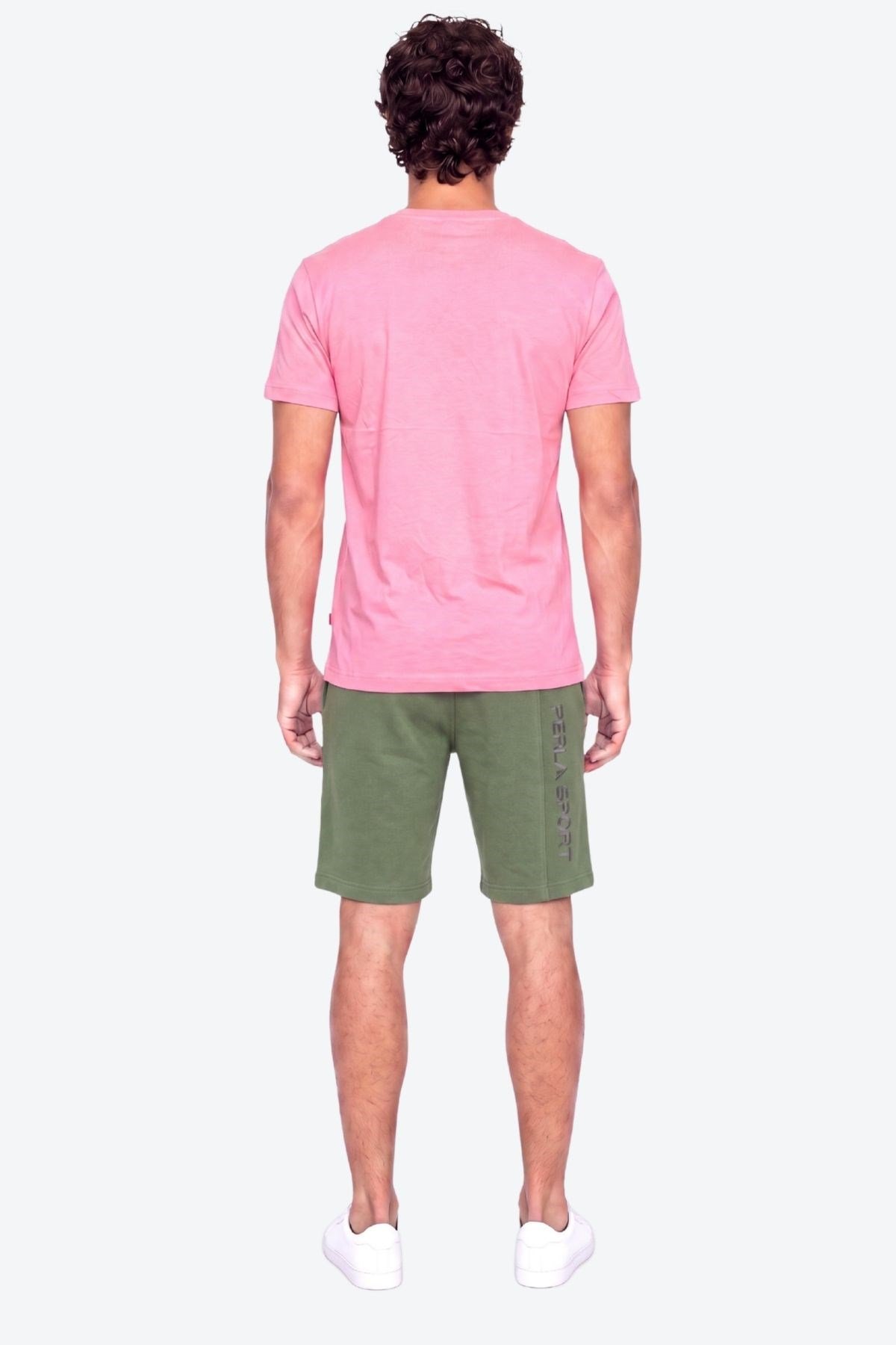 Perla Sport Detaylı Regular Fit Erkek Şort Bermuda