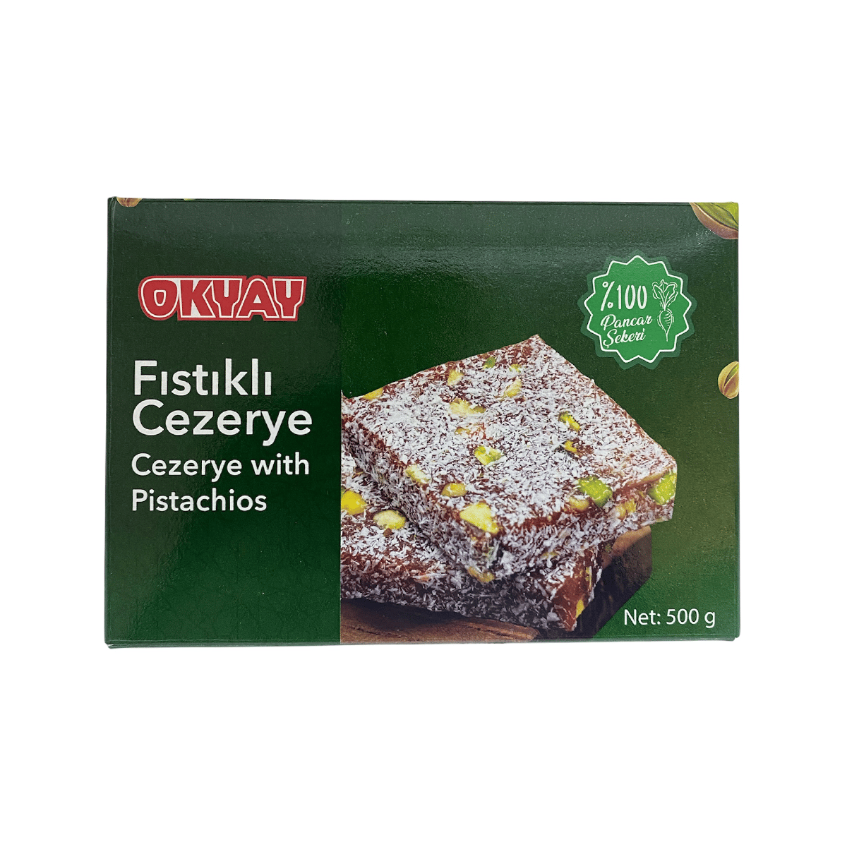 Antep Fıstıklı Cezerye 500 Gr