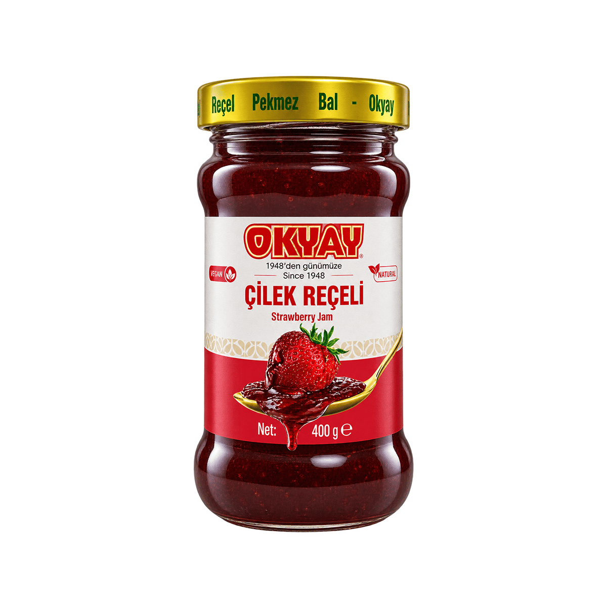 Kavanoz Çilek Reçeli 400 Gr