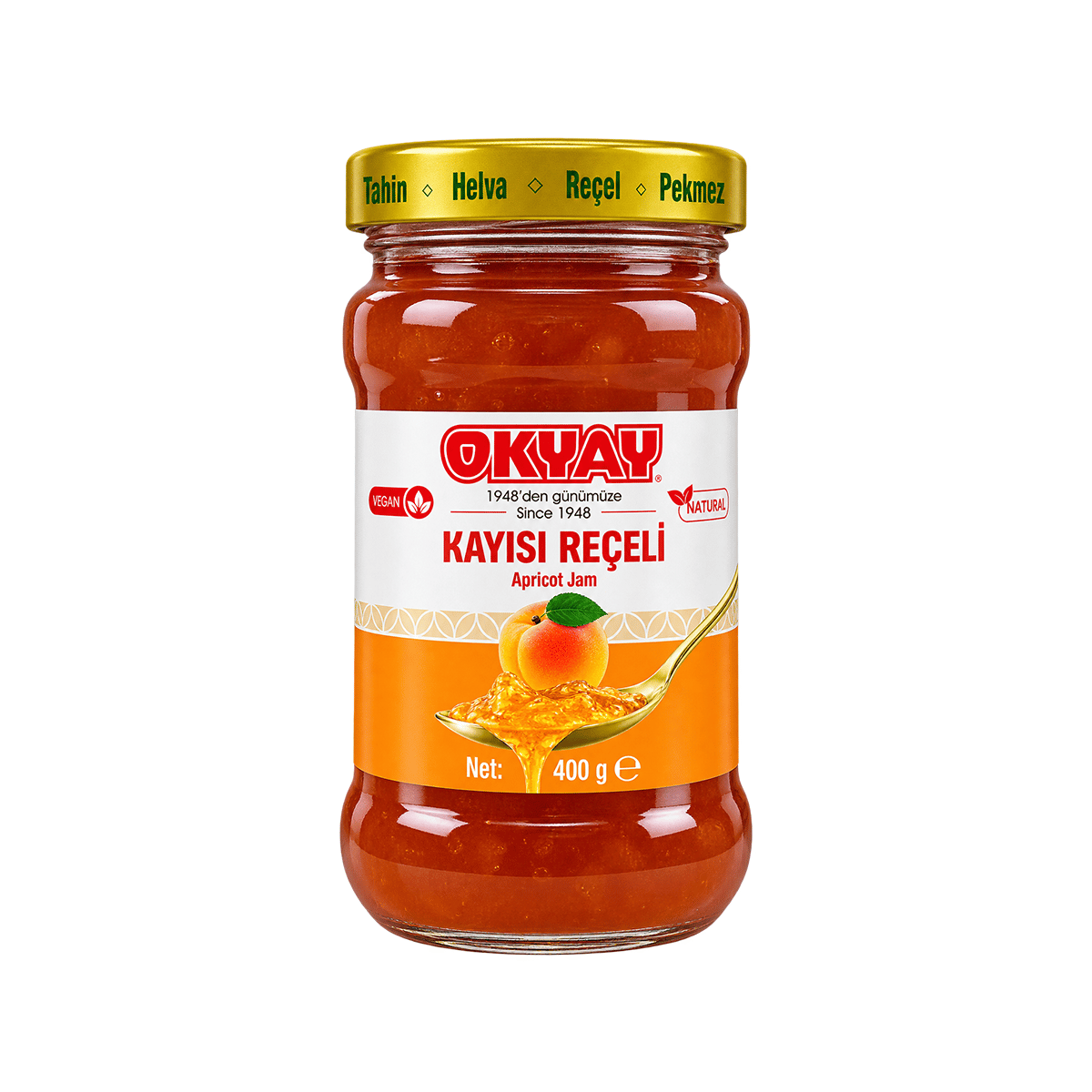 Kavanoz Kayısı Reçeli 400 Gr