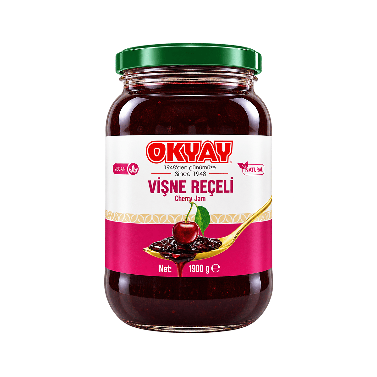 Kavanoz Vişne Reçeli 1900 Gr