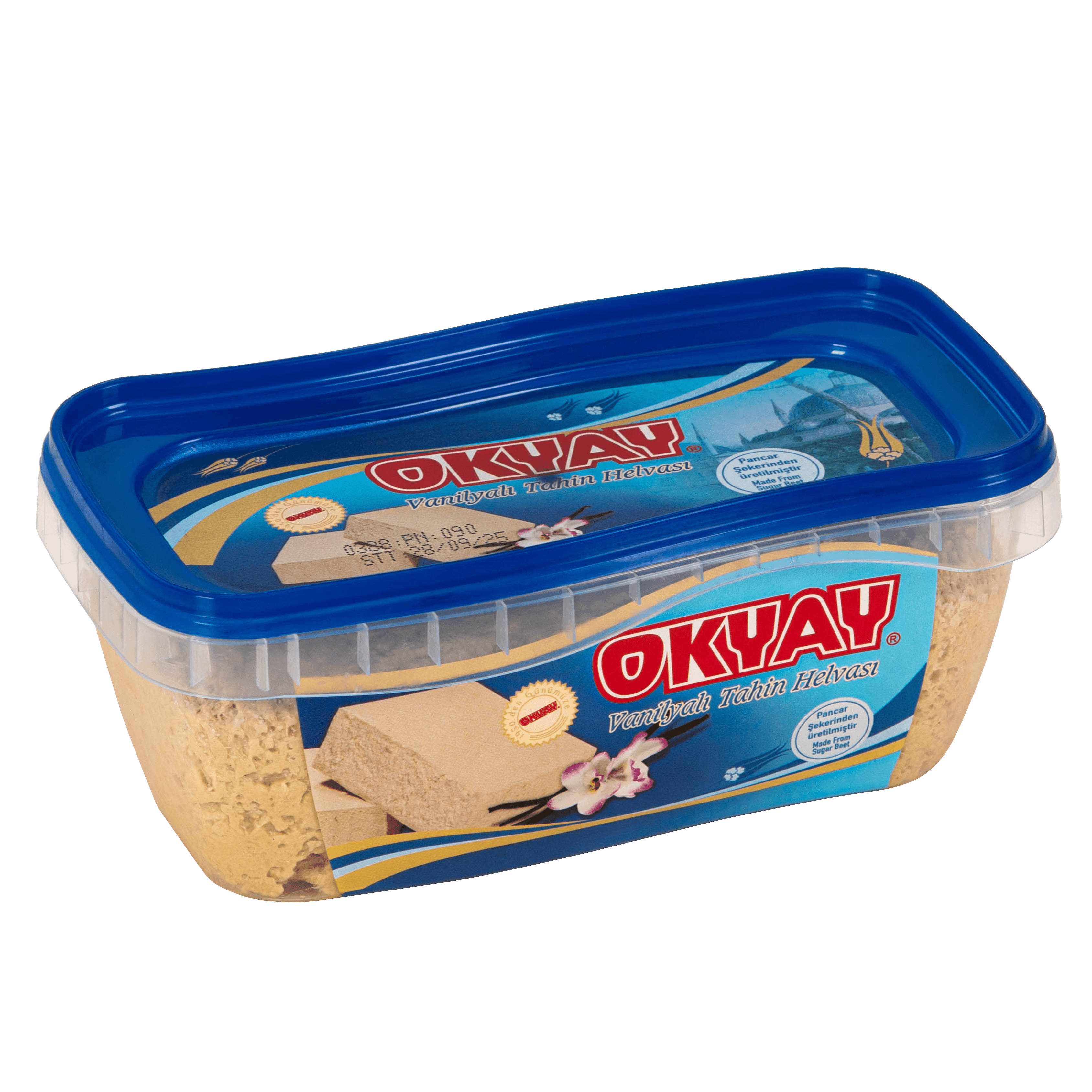 Plastik Kutu Vanilyalı Helva 360 Gr