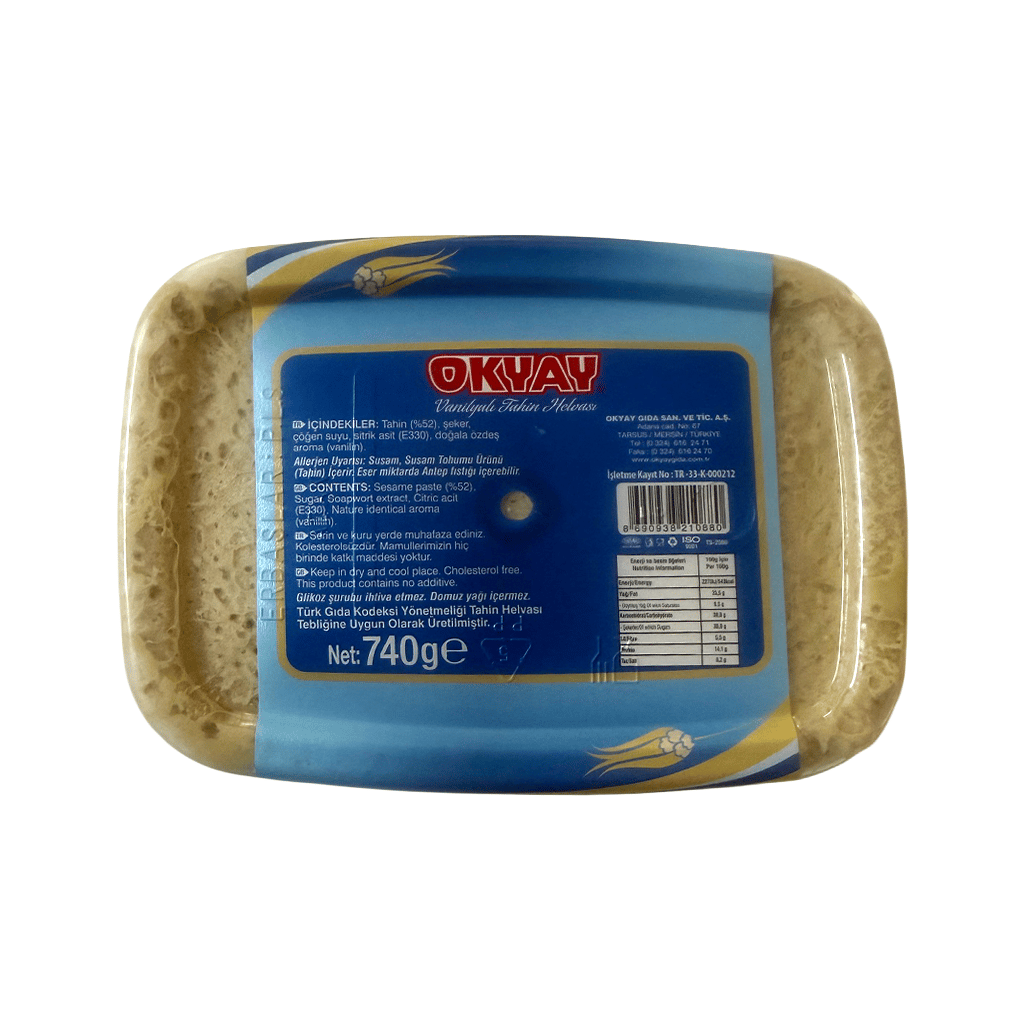Plastik Vanilyalı Helva 740 Gr