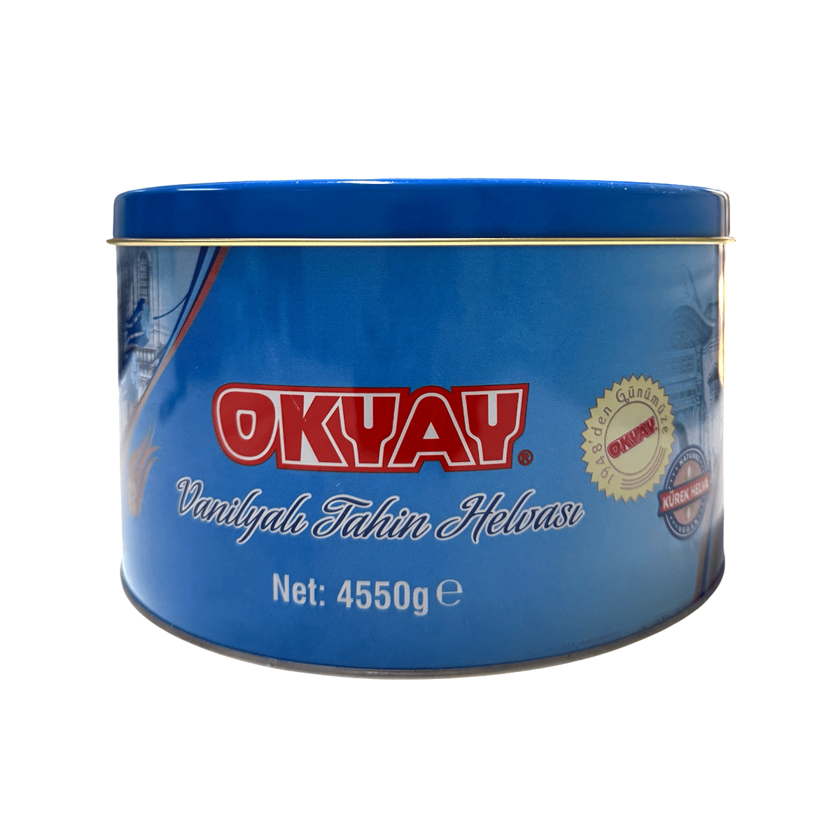 Vanilyalı Teneke Kutu Helva 4550 Gr