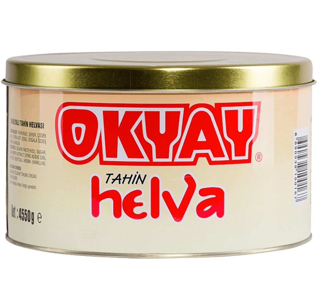 Vanilyalı Teneke Kutu Helva 4550 Gr
