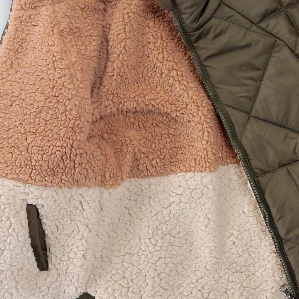Erkek Çocuk Çift Taraflı Mont - Capitone/Peluş Detaylı 2- 7 Yaş