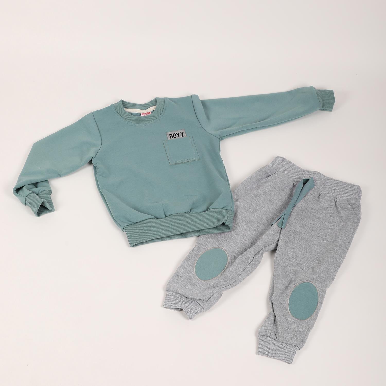 Mimbo Kids Erkek Çocuk 2 İplik Pamuklu Eşofman Takımı