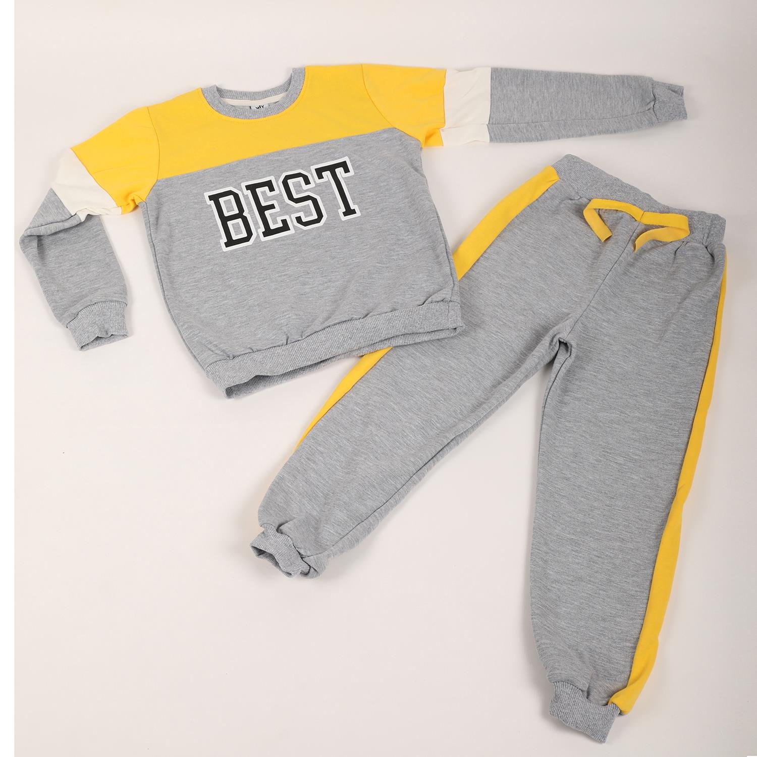 Mimbo Kids Erkek Çocuk Best Baskılı Şardonlu Eşofman Takımı