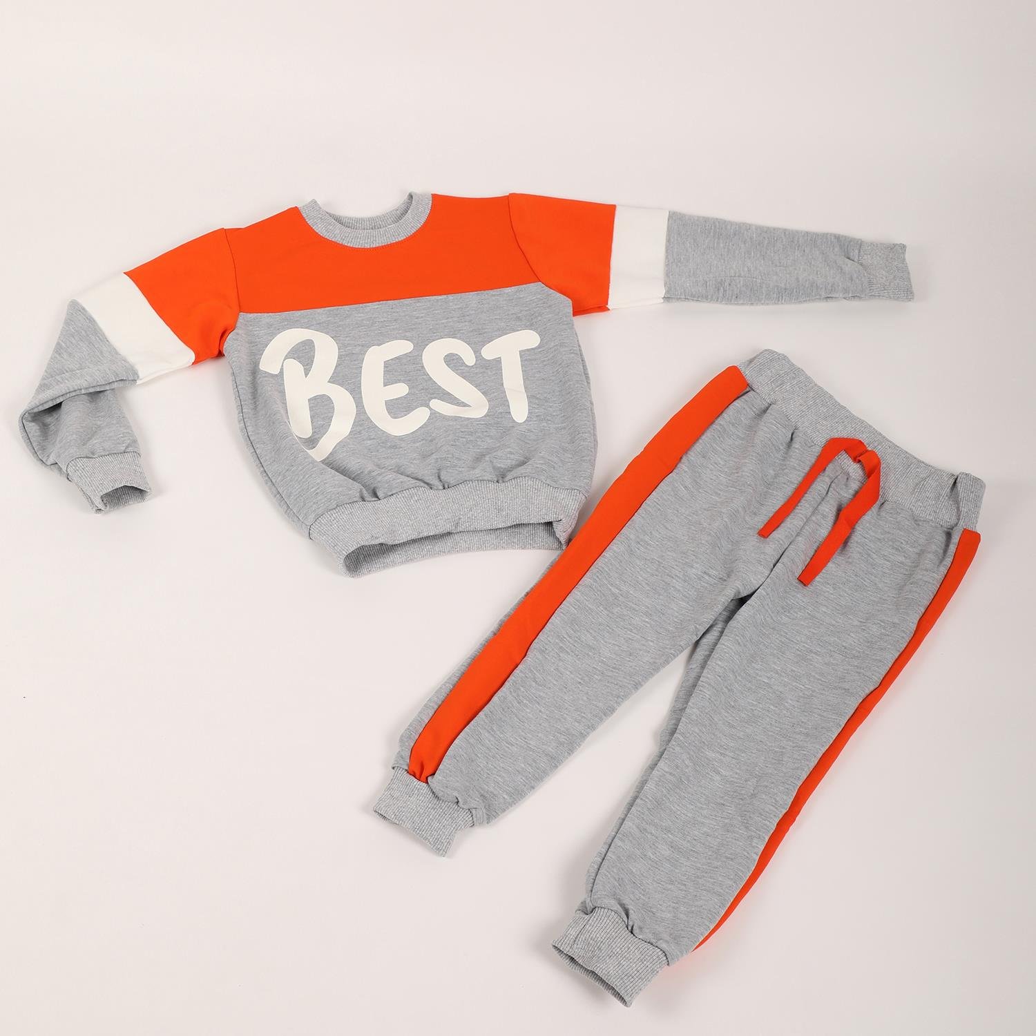 Mimbo Kids Erkek Çocuk Best Baskılı Şardonlu Eşofman Takımı