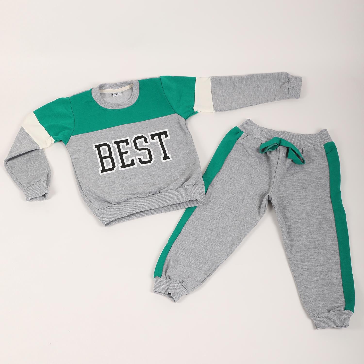 Mimbo Kids Erkek Çocuk Best Baskılı Şardonlu Eşofman Takımı