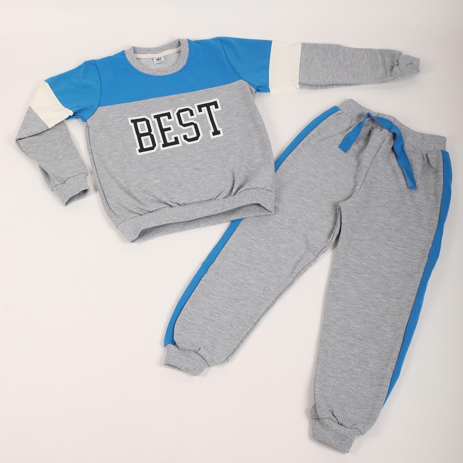 Mimbo Kids Erkek Çocuk Best Baskılı Şardonlu Eşofman Takımı