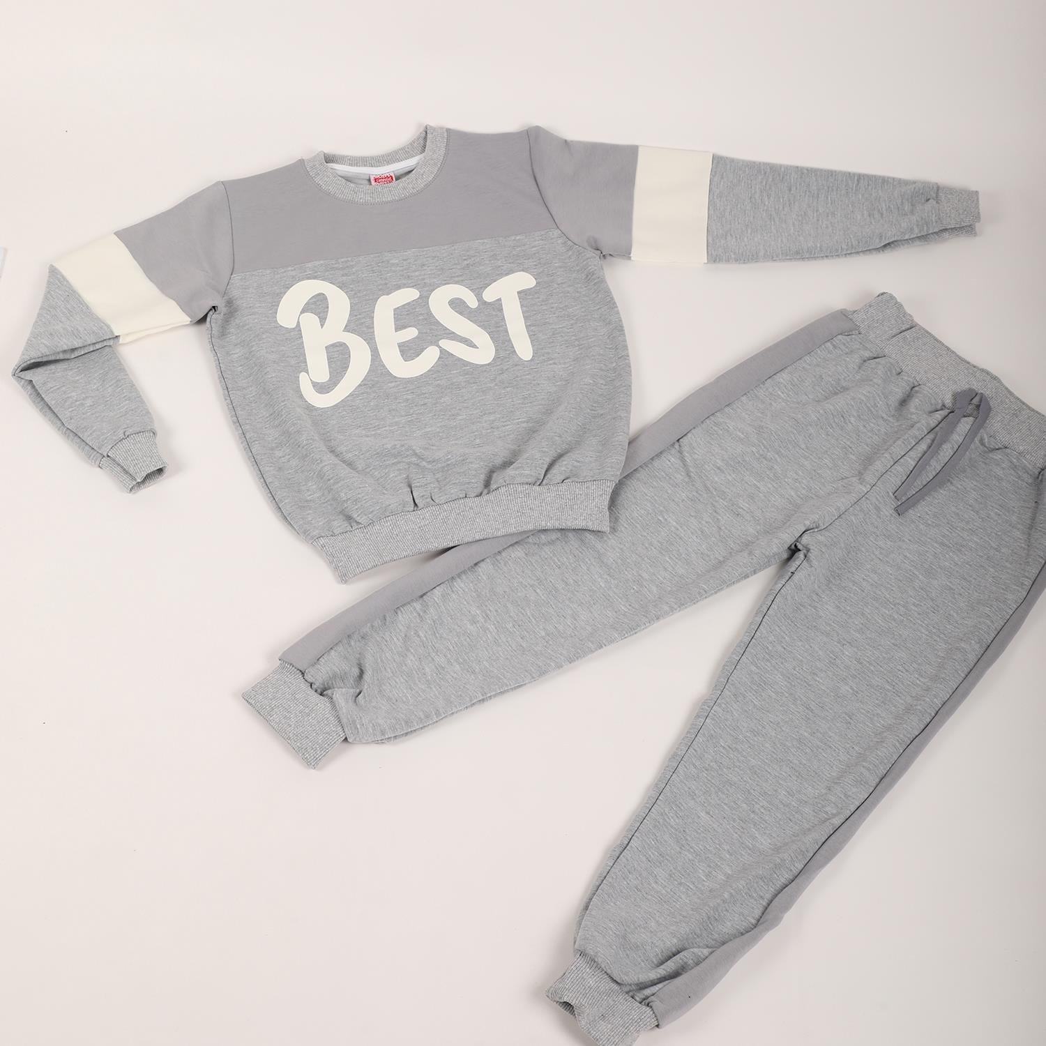 Mimbo Kids Erkek Çocuk Best Baskılı Şardonlu Eşofman Takımı