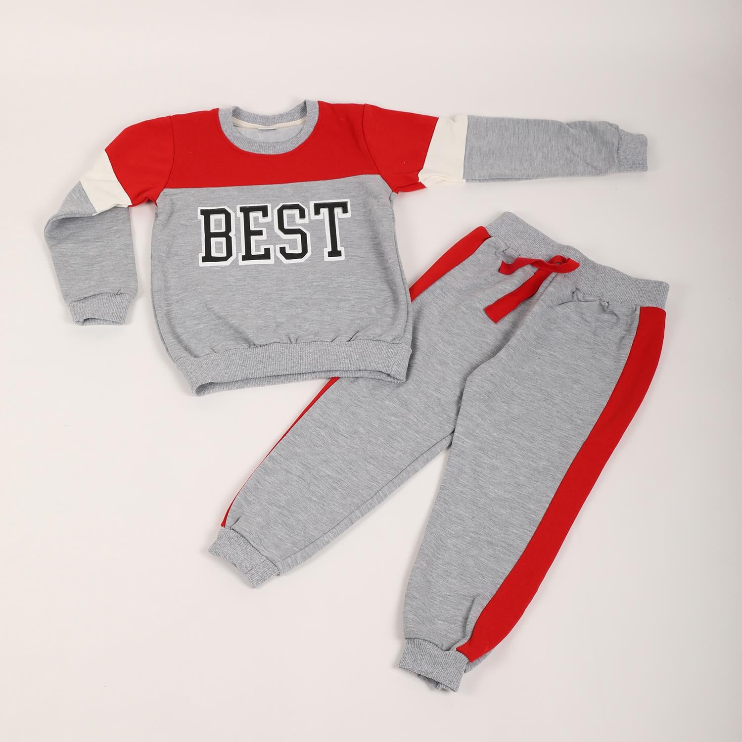Mimbo Kids Erkek Çocuk Best Baskılı Şardonlu Eşofman Takımı