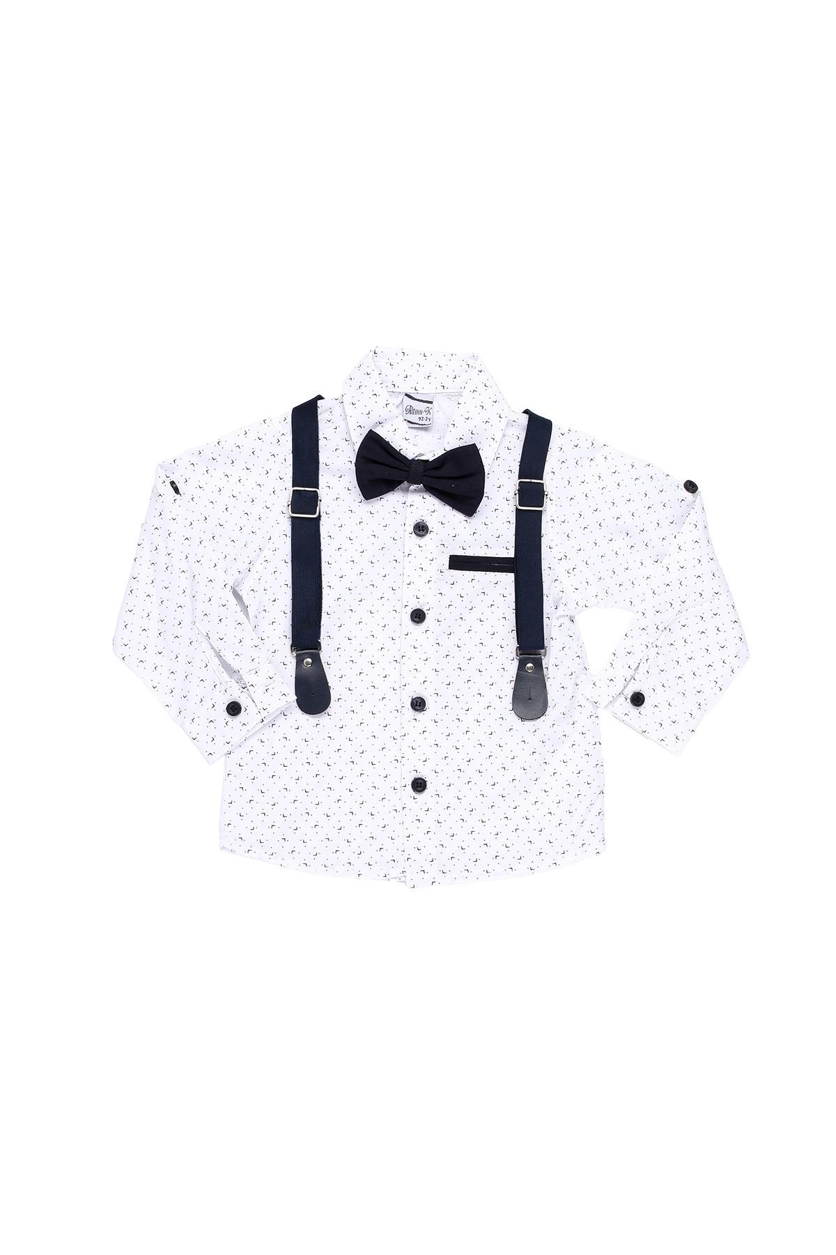Mimbo Kids Erkek Çocuk Gömlek Pantolon 2'li Takım