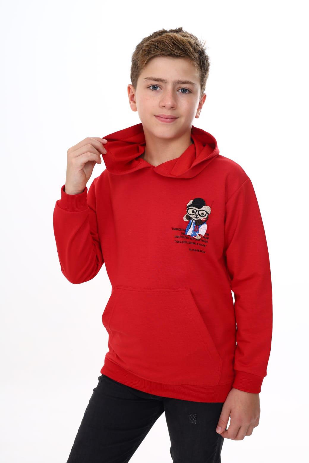 Mimbo Kids Erkek Çocuk Kapüşonlu Sweatshirt