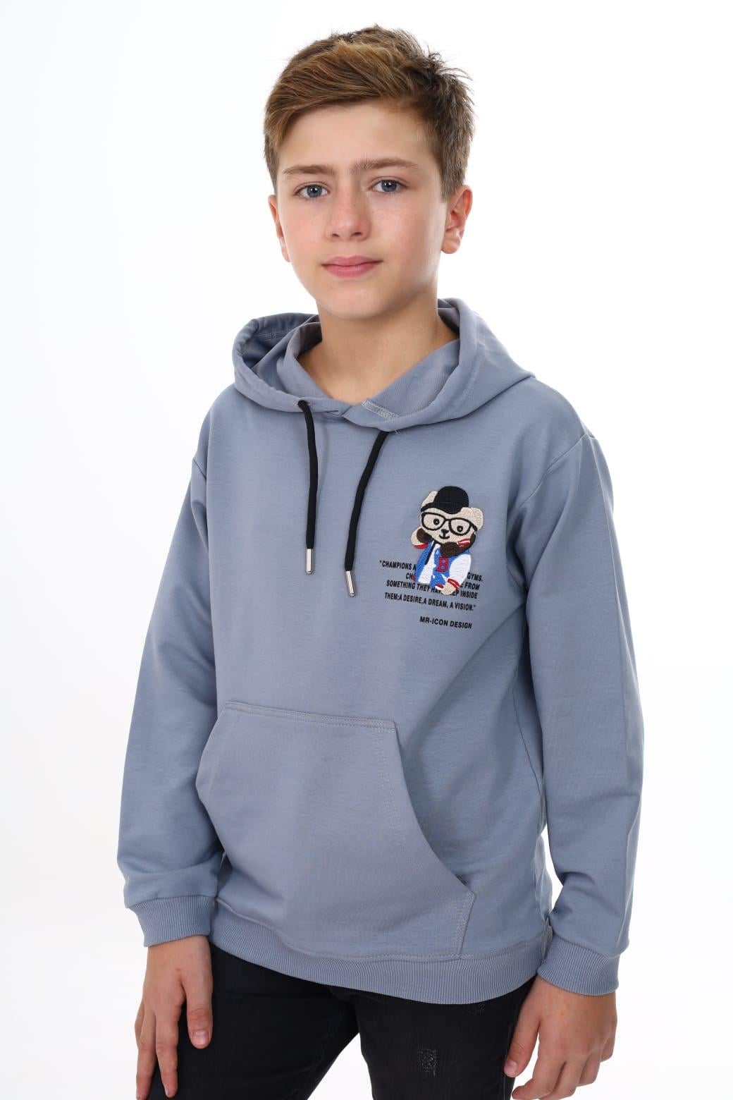 Mimbo Kids Erkek Çocuk Kapüşonlu Sweatshirt