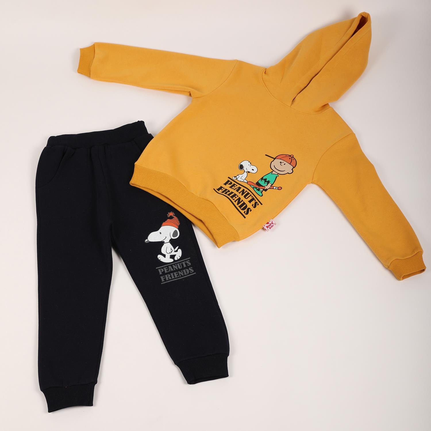 Mimbo Kids Erkek Çocuk Peanuts Friends Şapkalı Eşofman Takımı