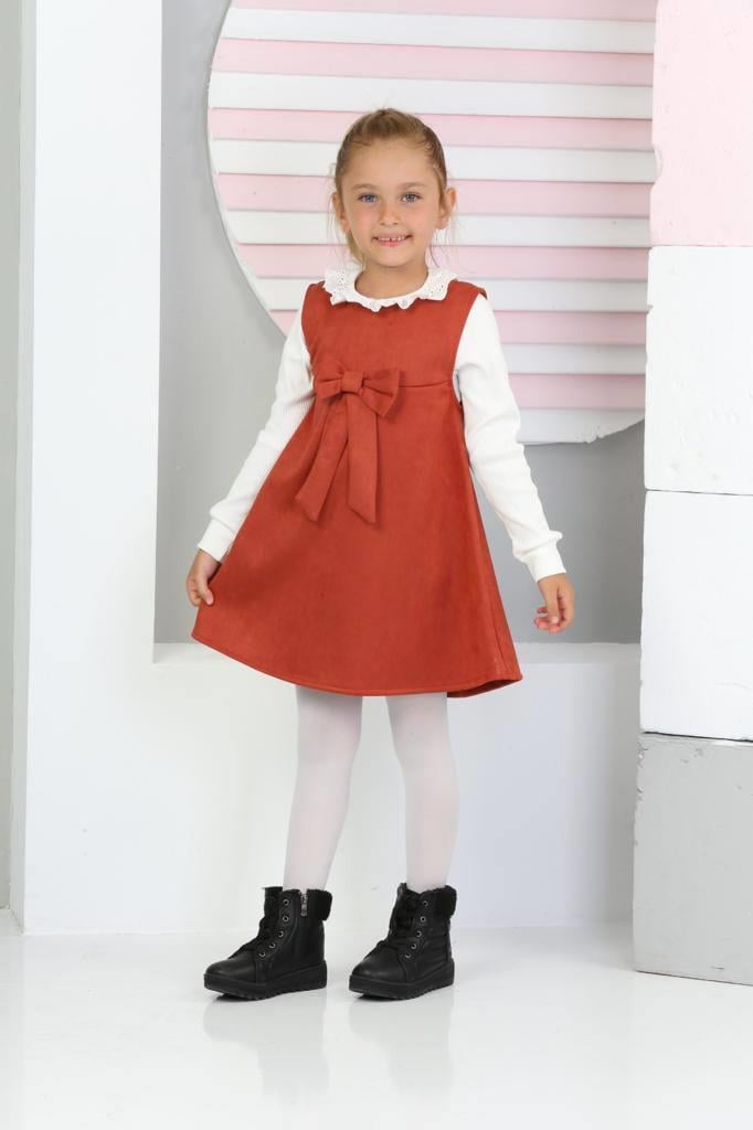 Mimbo Kids Kız Çocuk Scuba Elbise Body Takım