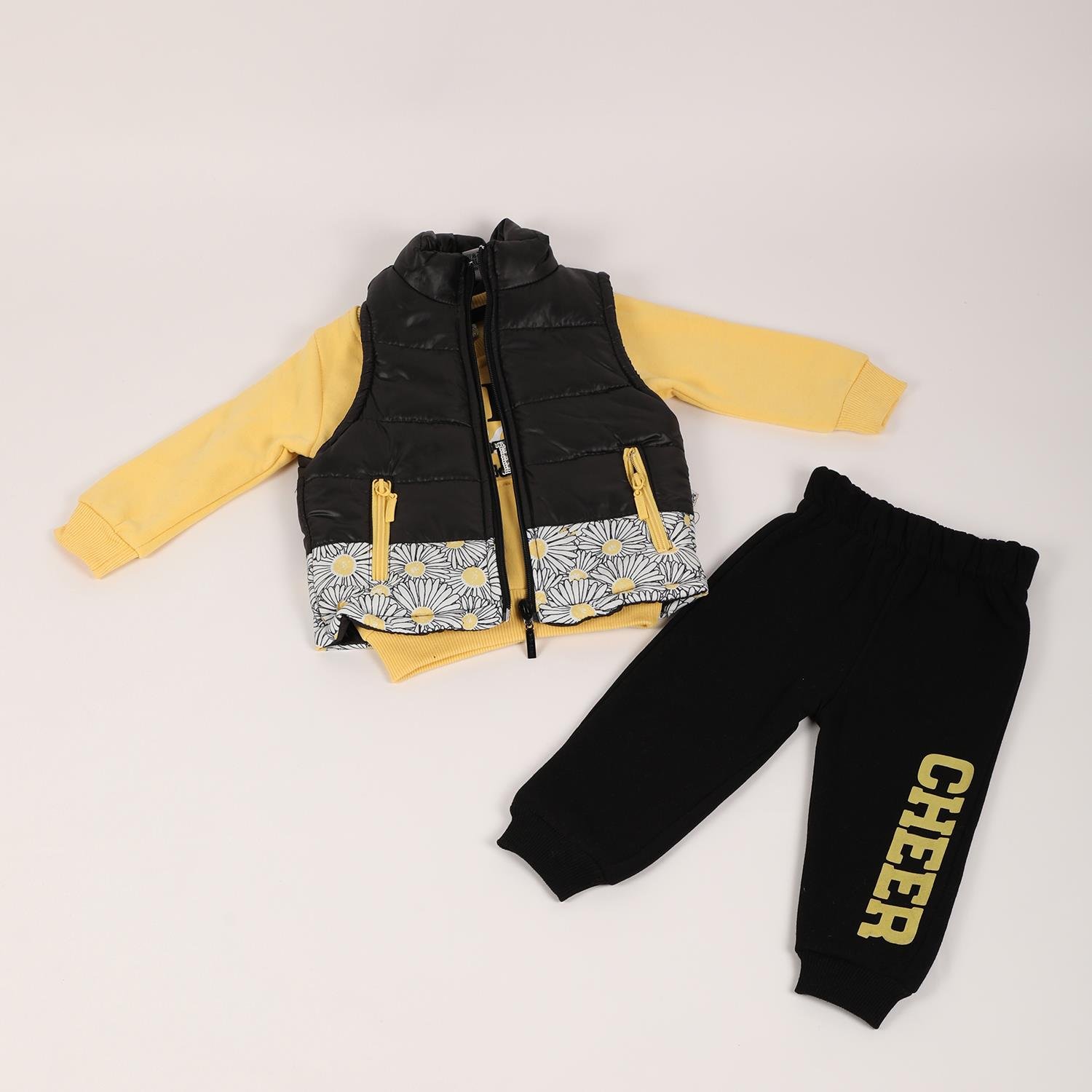 Mimbo Kids Kız Çocuk Yelekli Eşofman Takımı