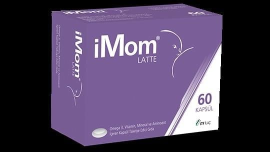 iMom Latte Omega 3 60 Kapsül