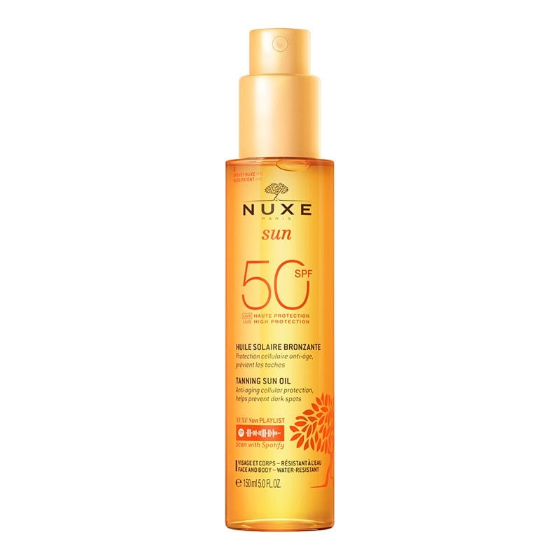 NUXE SUN TANNING SUN OIL SPF50 150 ML