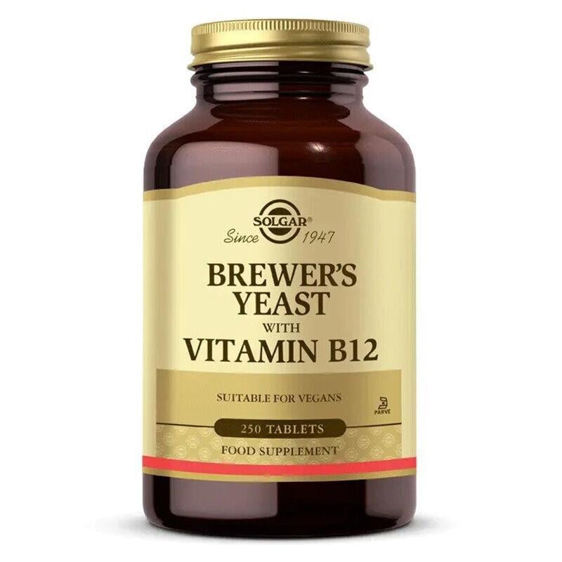 Solgar Brewer'S Yeast With Vitamlin B12 250 Tabet