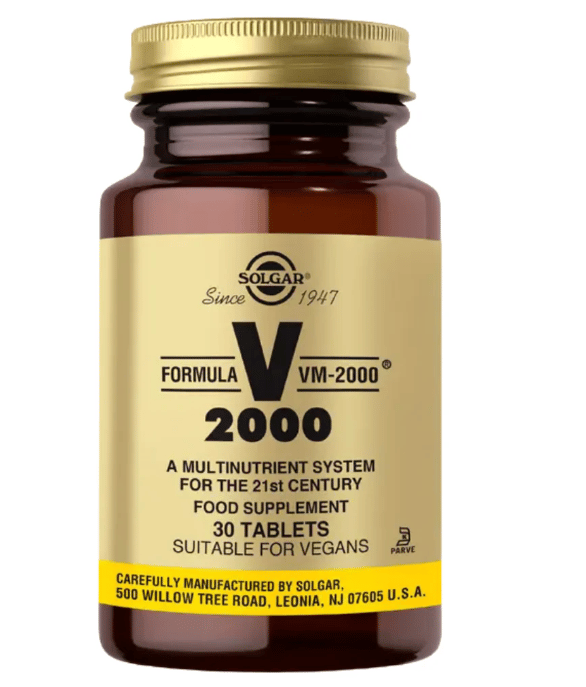 SOLGAR Formula VM-2000 Multivitamin & Mineral 30 Tablet