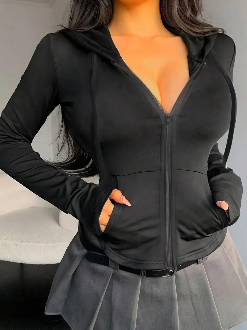 DAR KESİM CEPLİ VE KAPÜŞONLU SÜPER SWEAT