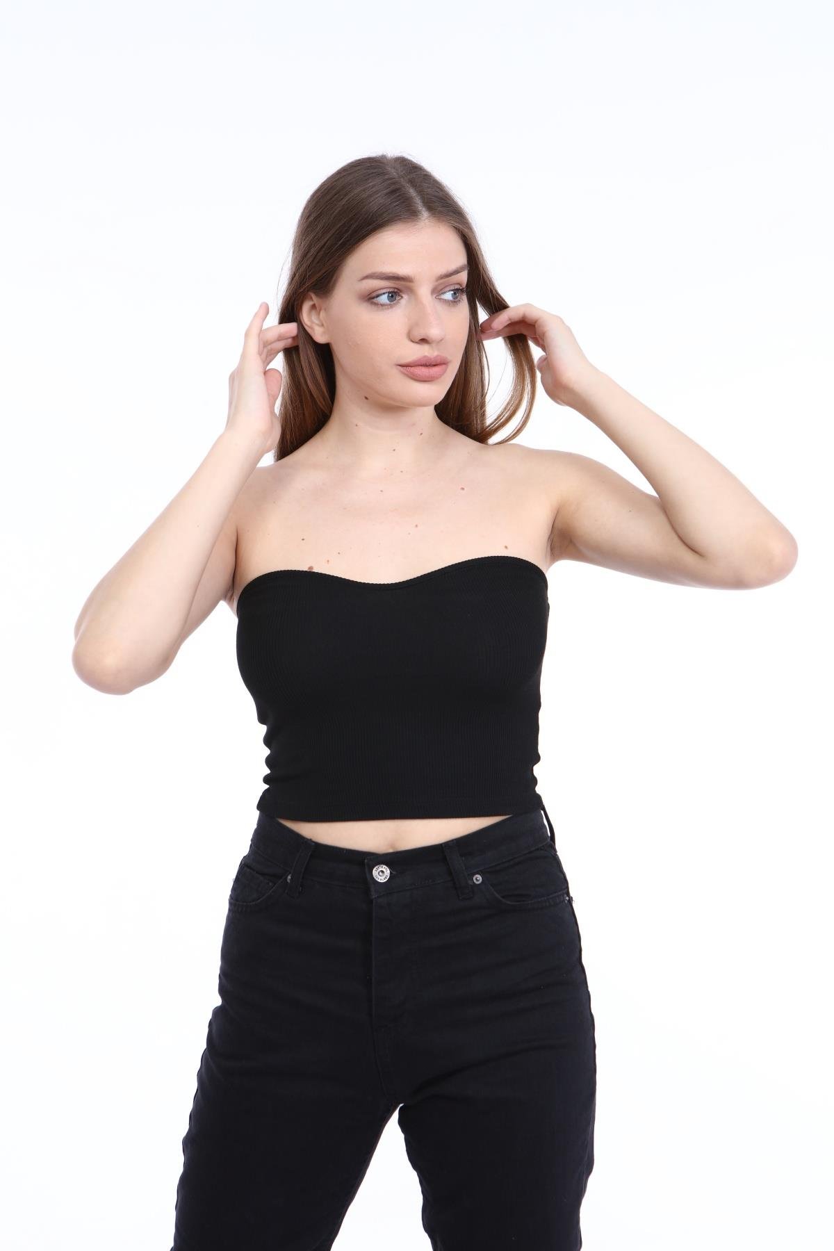 STRAPLEZ CROP TOP BÜSTİYER