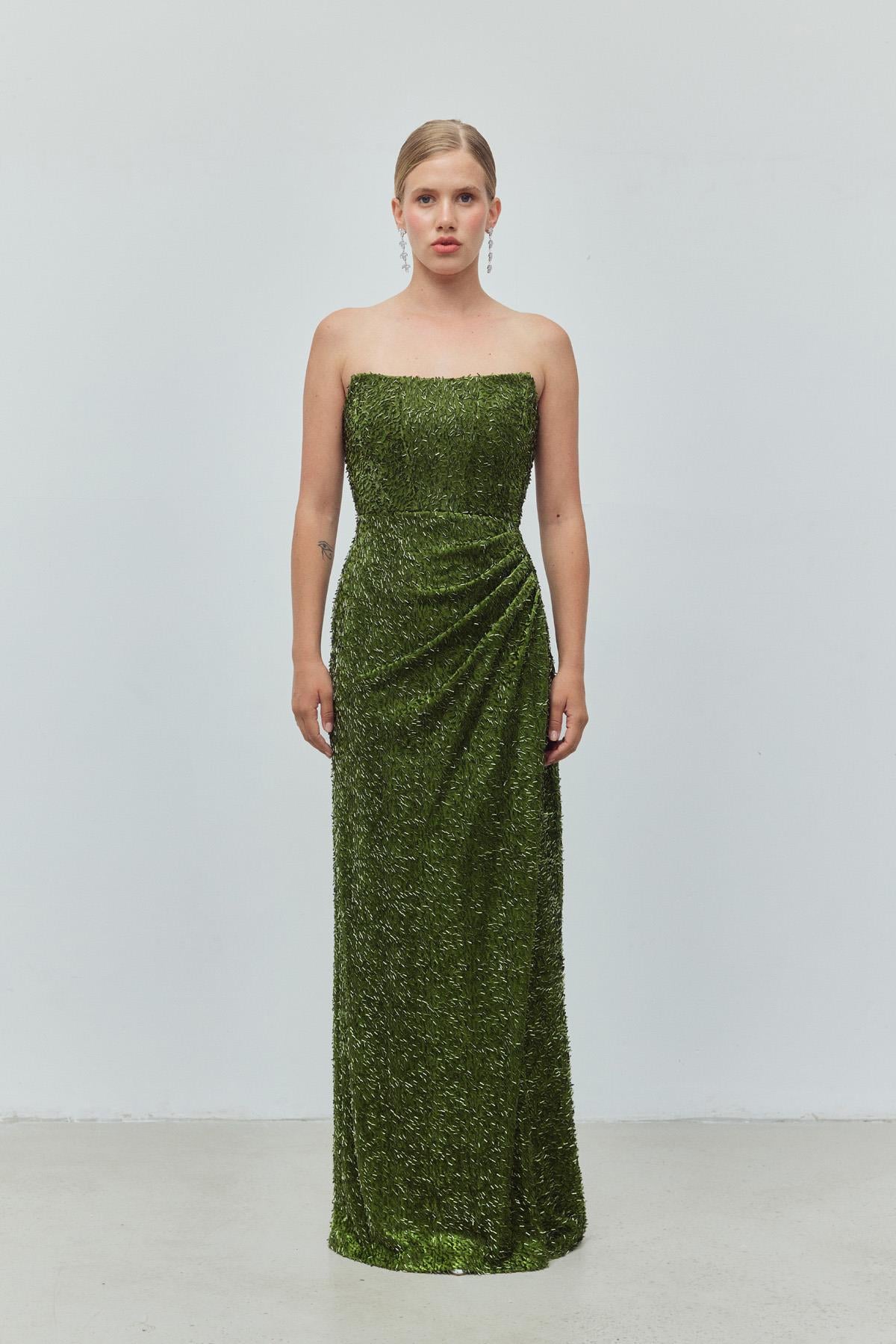 Emerald Flame Elbise