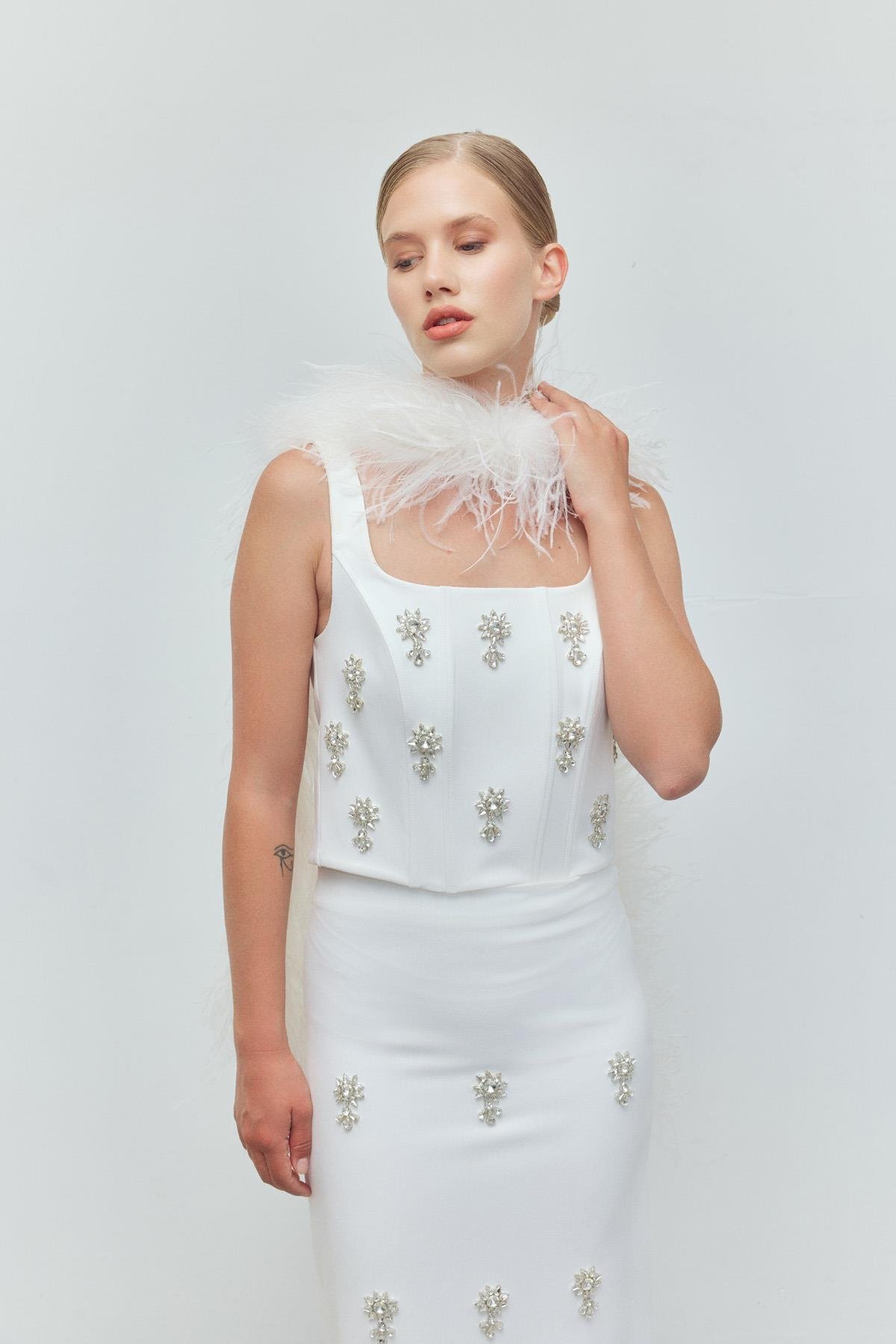 Ivory Pearl Elbise