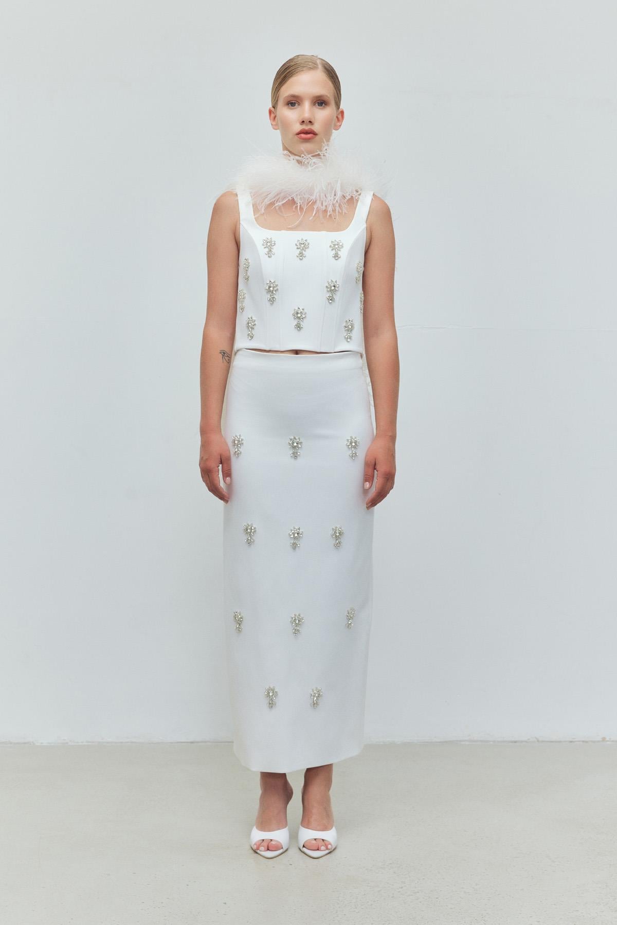 Ivory Pearl Elbise