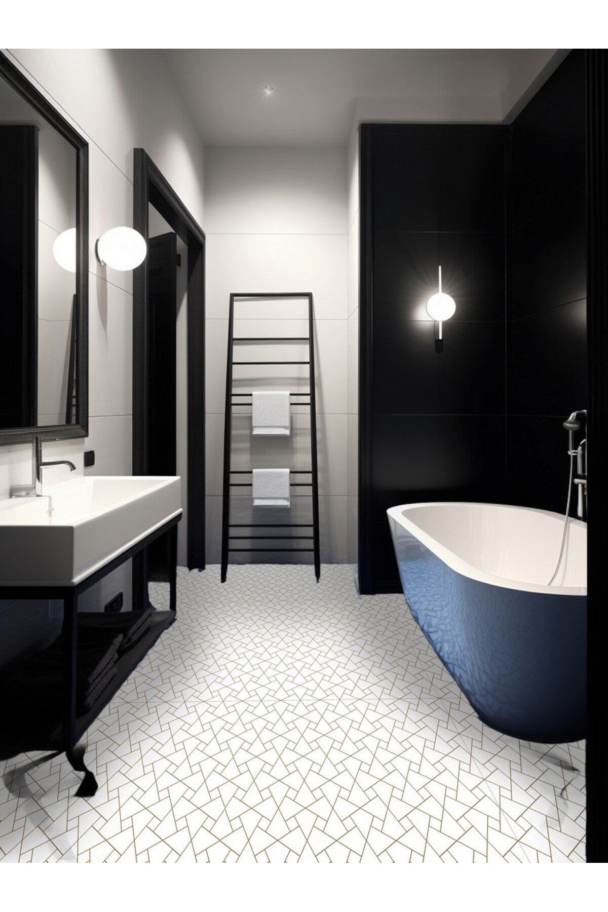 33 Code YAPIŞKANLI DESENLİ FOLYO DUVAR DOLAP MUTFAK TEZGAH ARASI FOLYO KAPLAMA(50x100cm)
