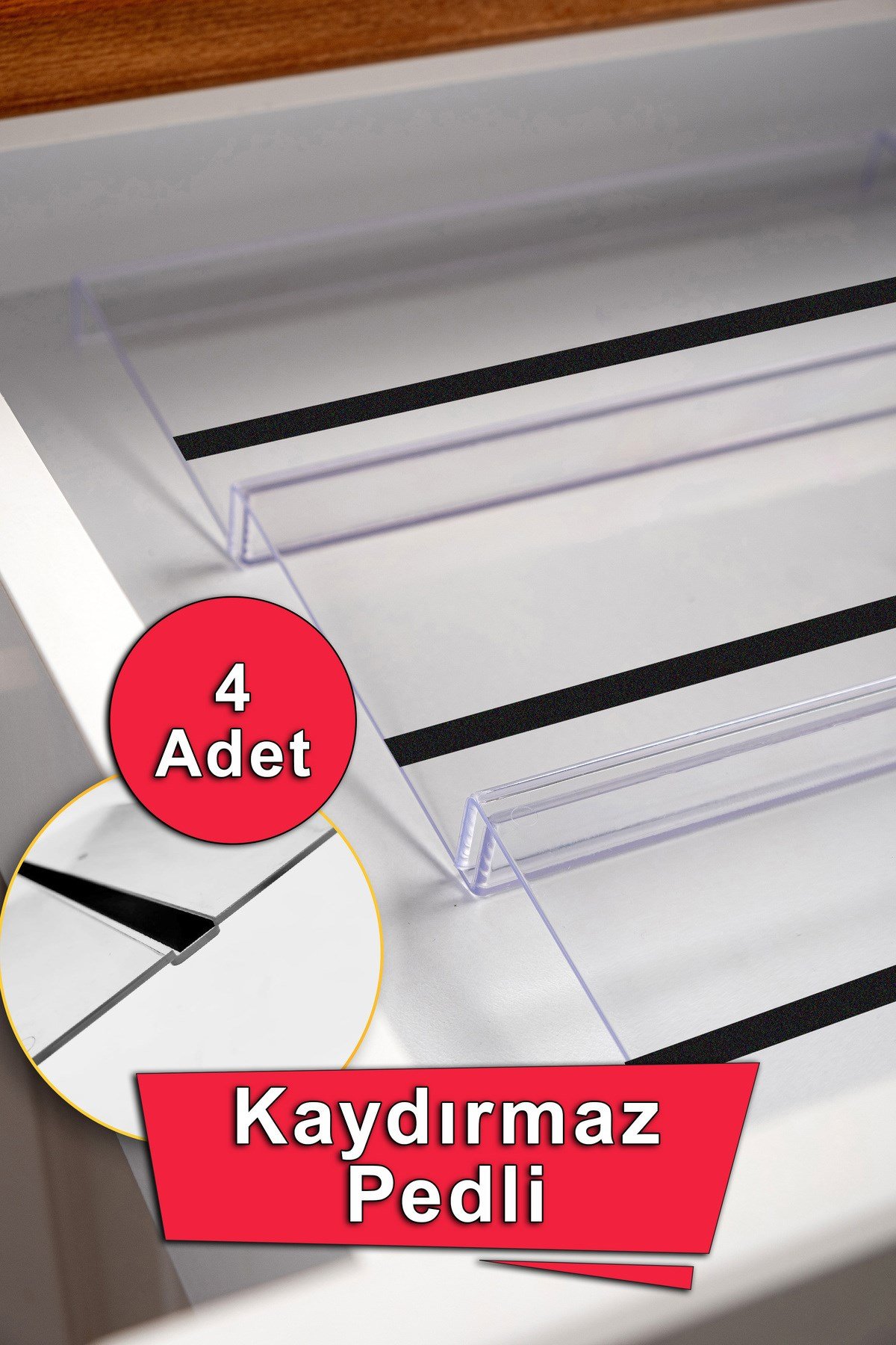 4 Parça Baharatlık Standı Çekmece Içi Düzenleyici Organizer